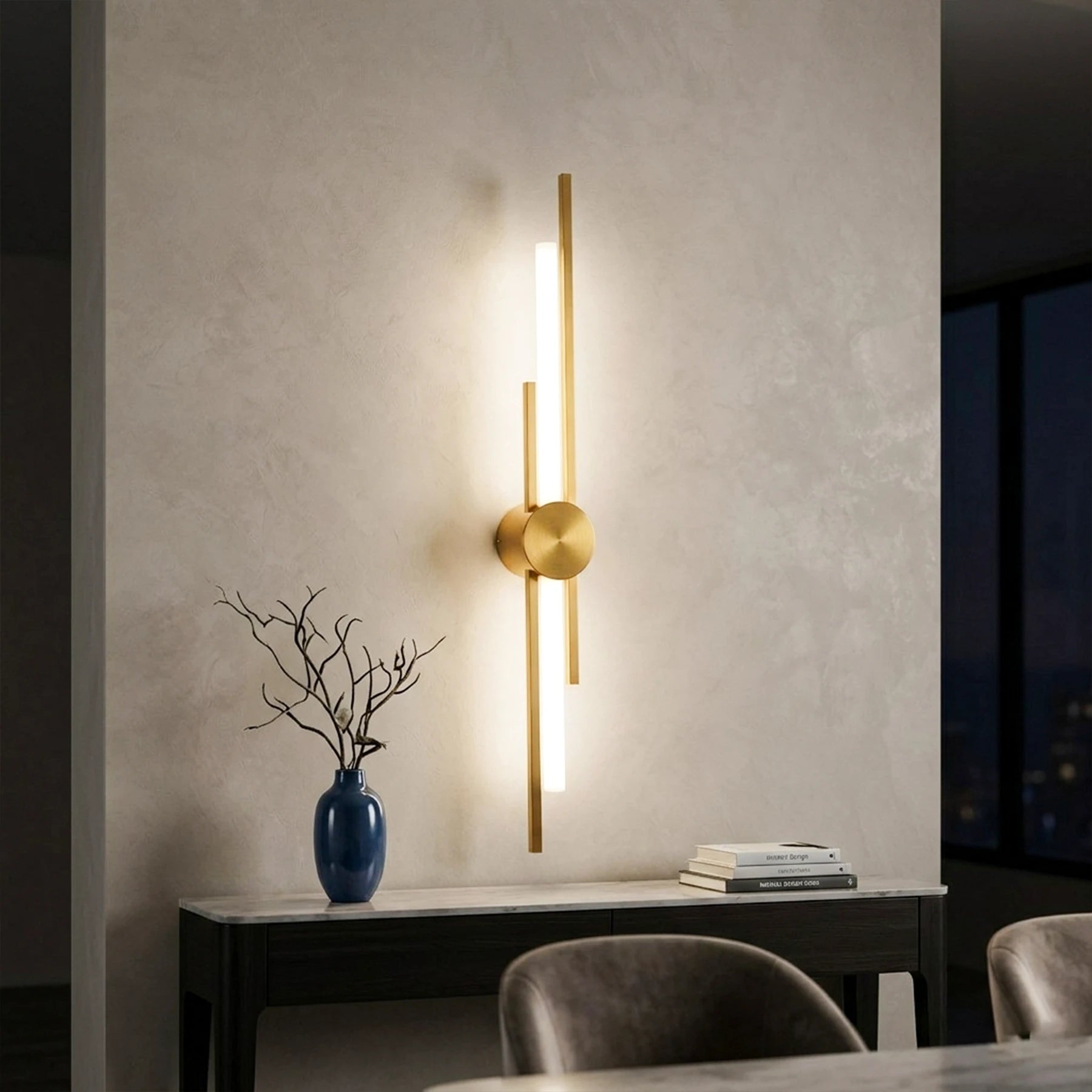 Abeeha Meridian Dual-Beam Sconce