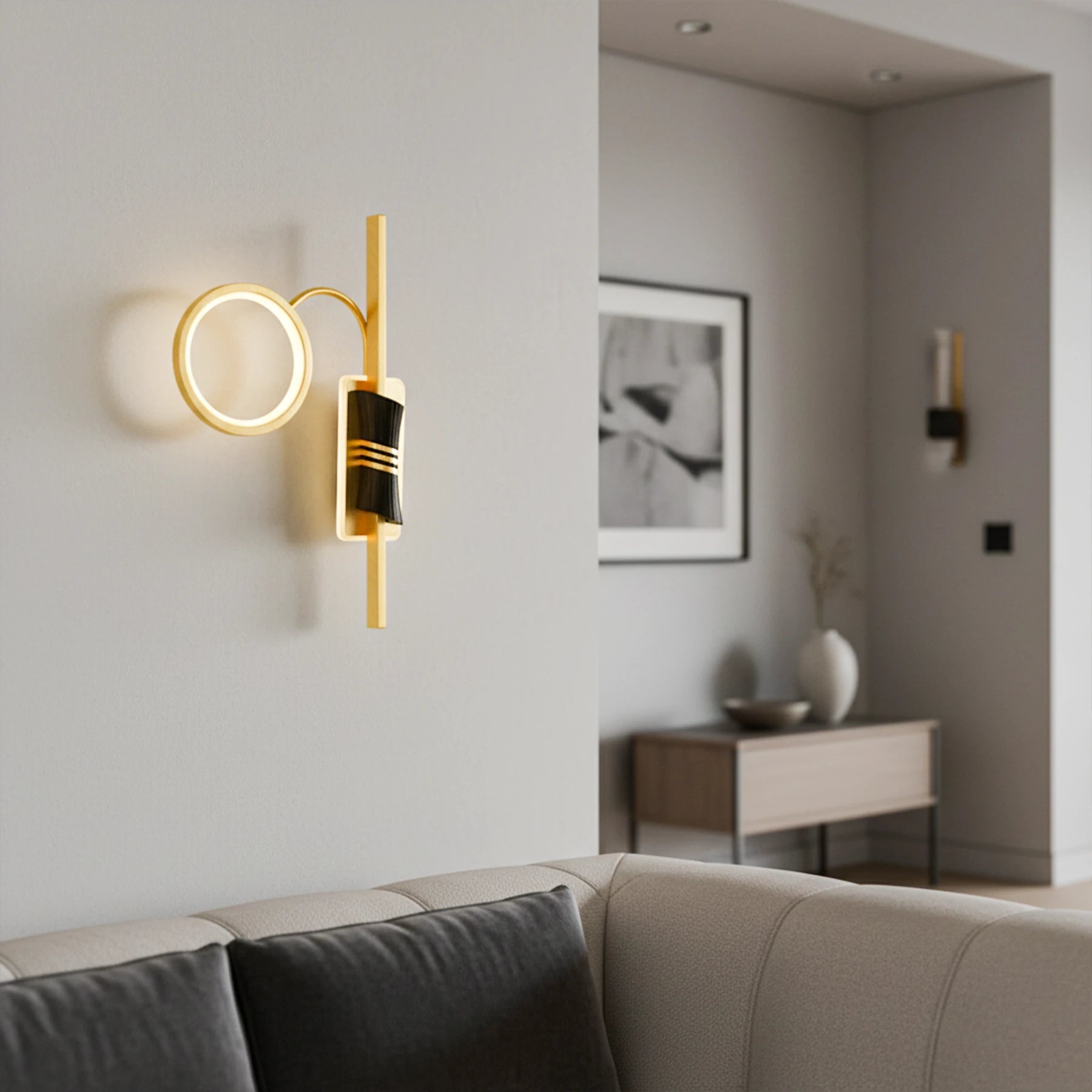 Abeeha Zenith Curve LED Sconce