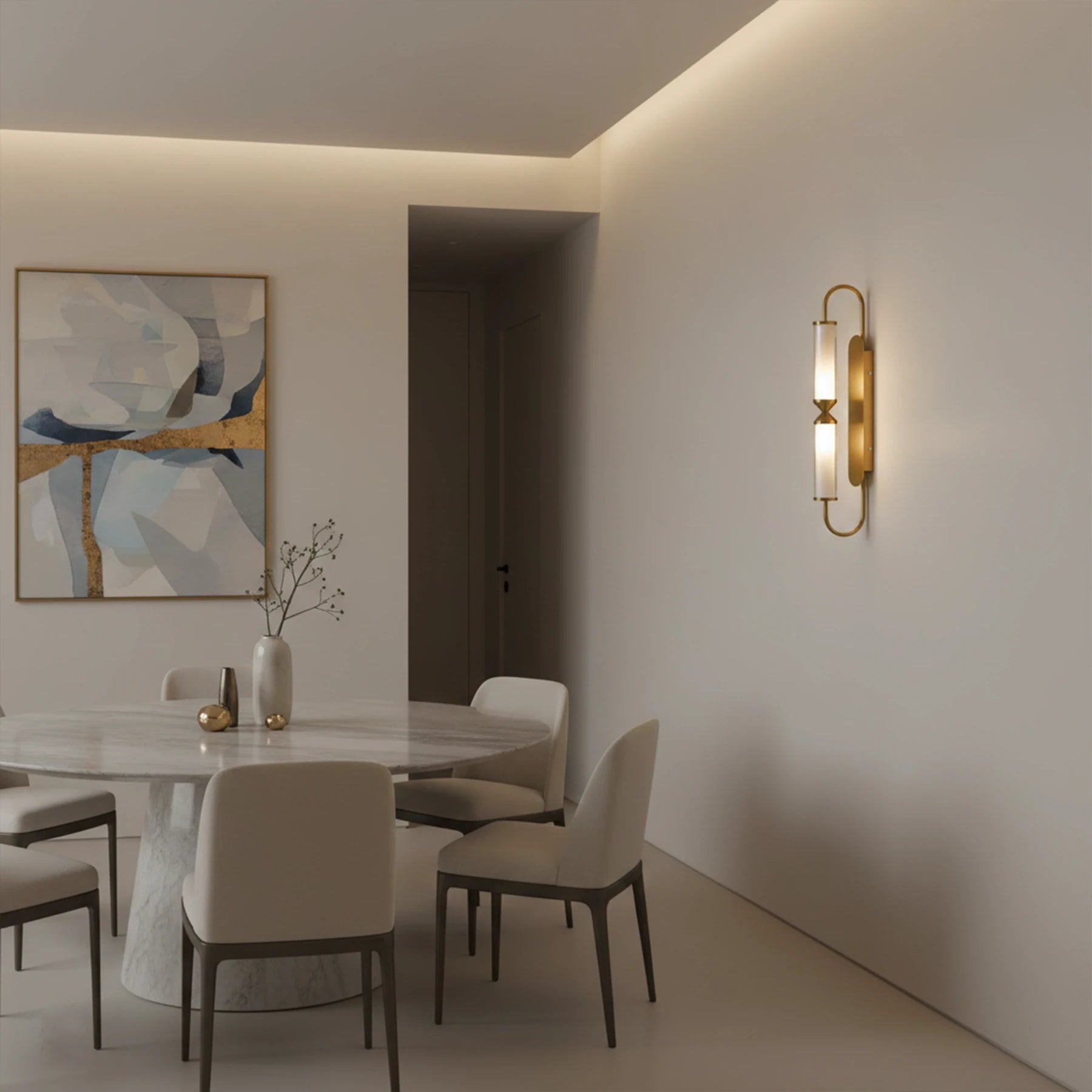 Abeeha Twin Pillar Sconce