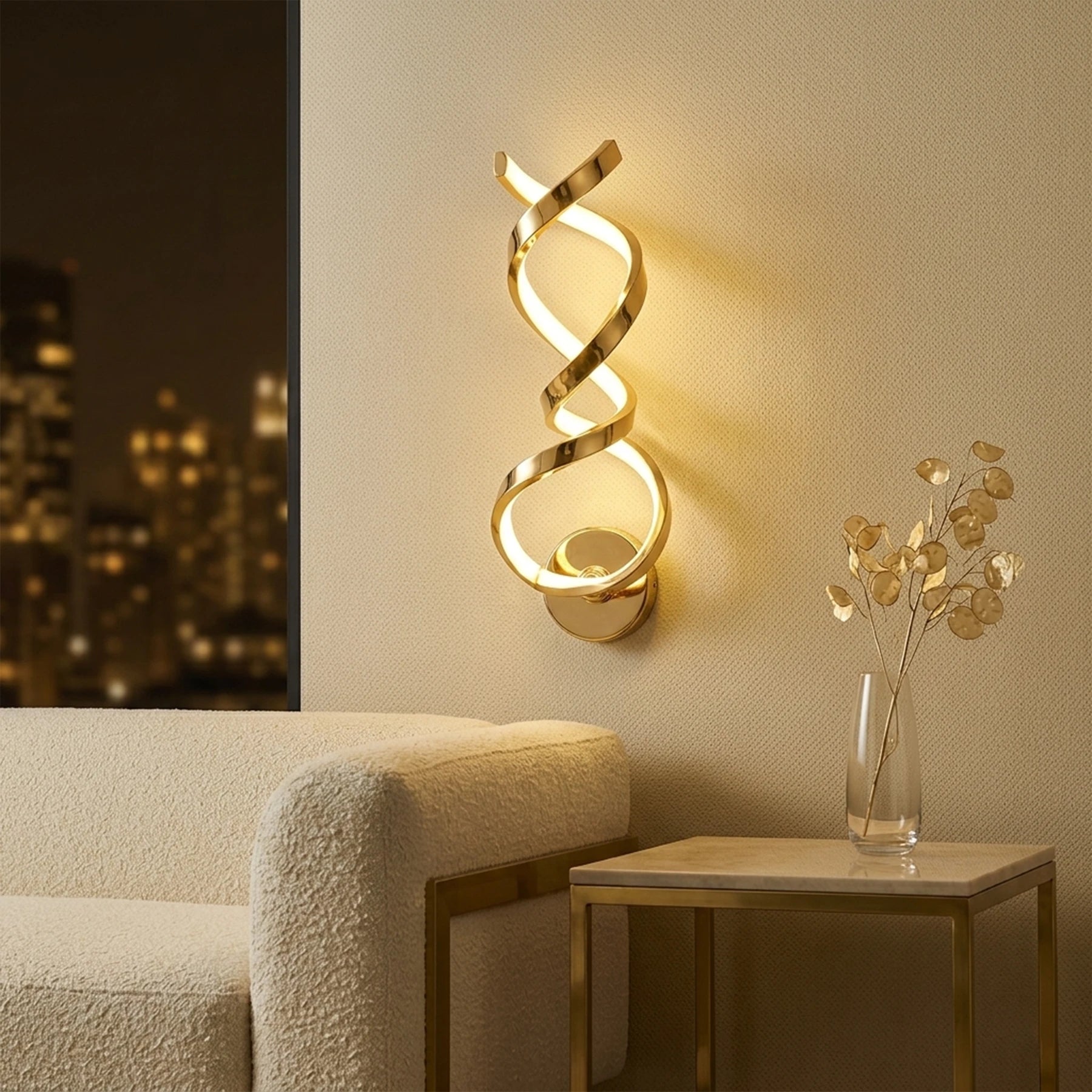 Abeeha Helix LED Sconce