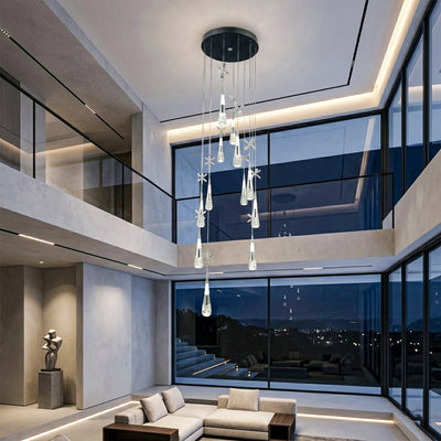 Abeeha Stardust Waterfall Chandelier