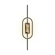 Meridian Capsule LED Sconce – Matte Black Wall Light | Abeeha Lighting