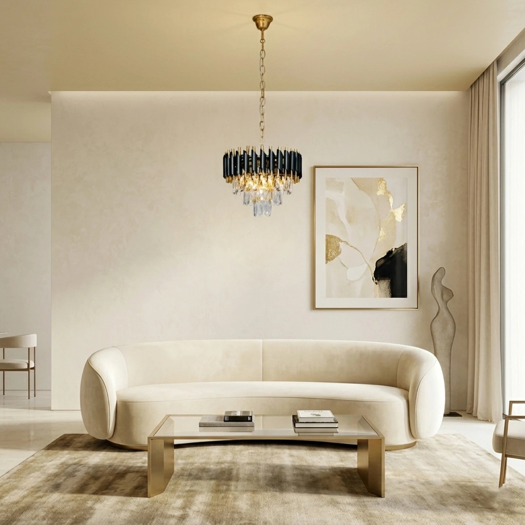 Abeeha Aurora Tiered Chandelier