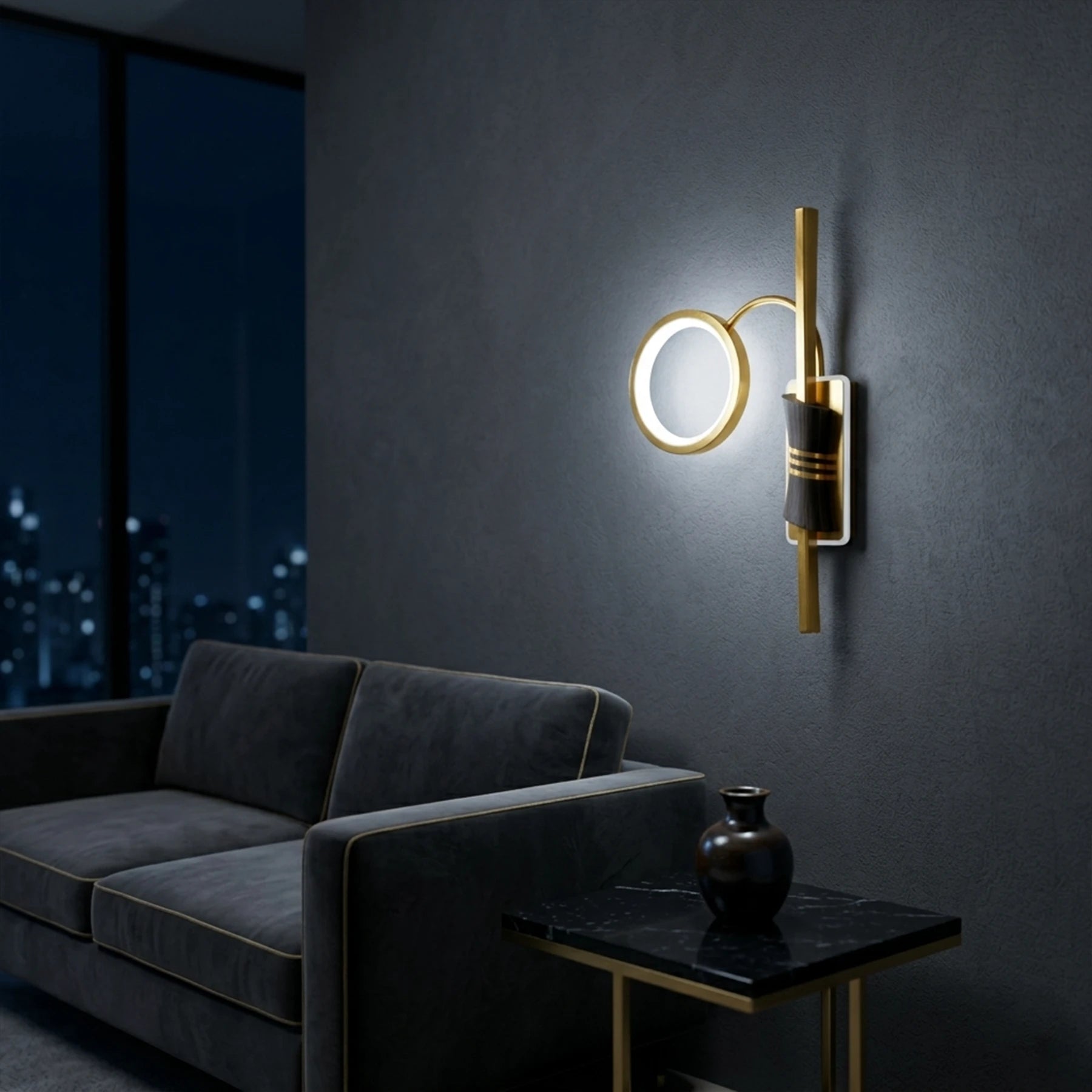 Abeeha Zenith Curve LED Sconce
