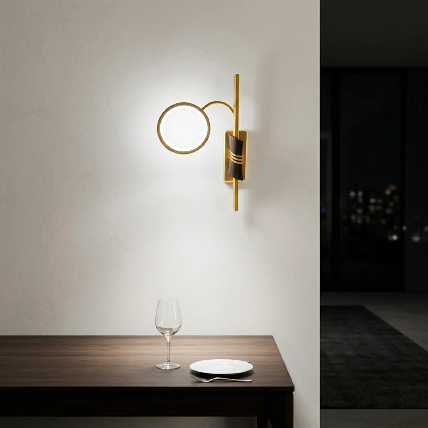 Zenith Curve LED Sconce