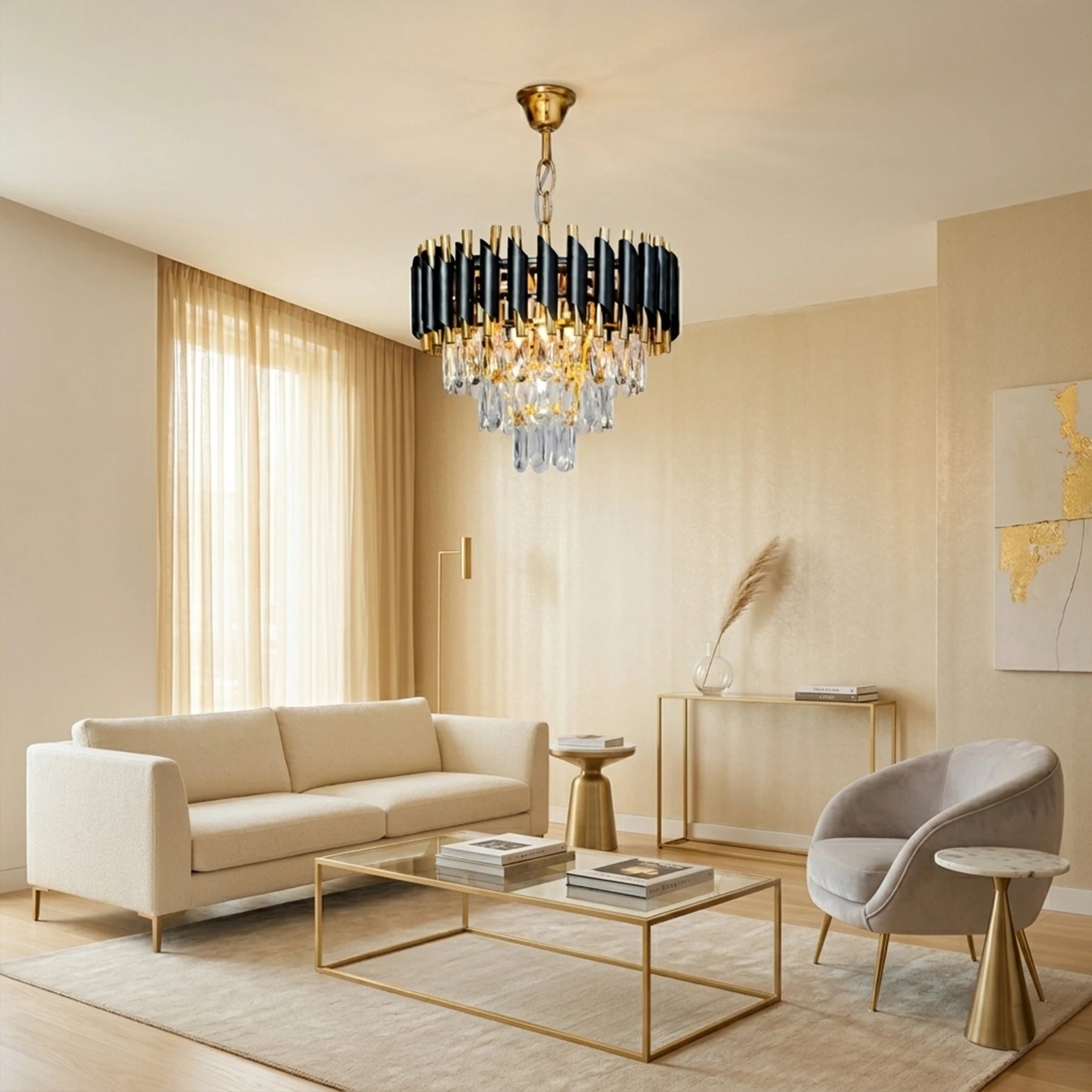 Abeeha Aurora Tiered Chandelier
