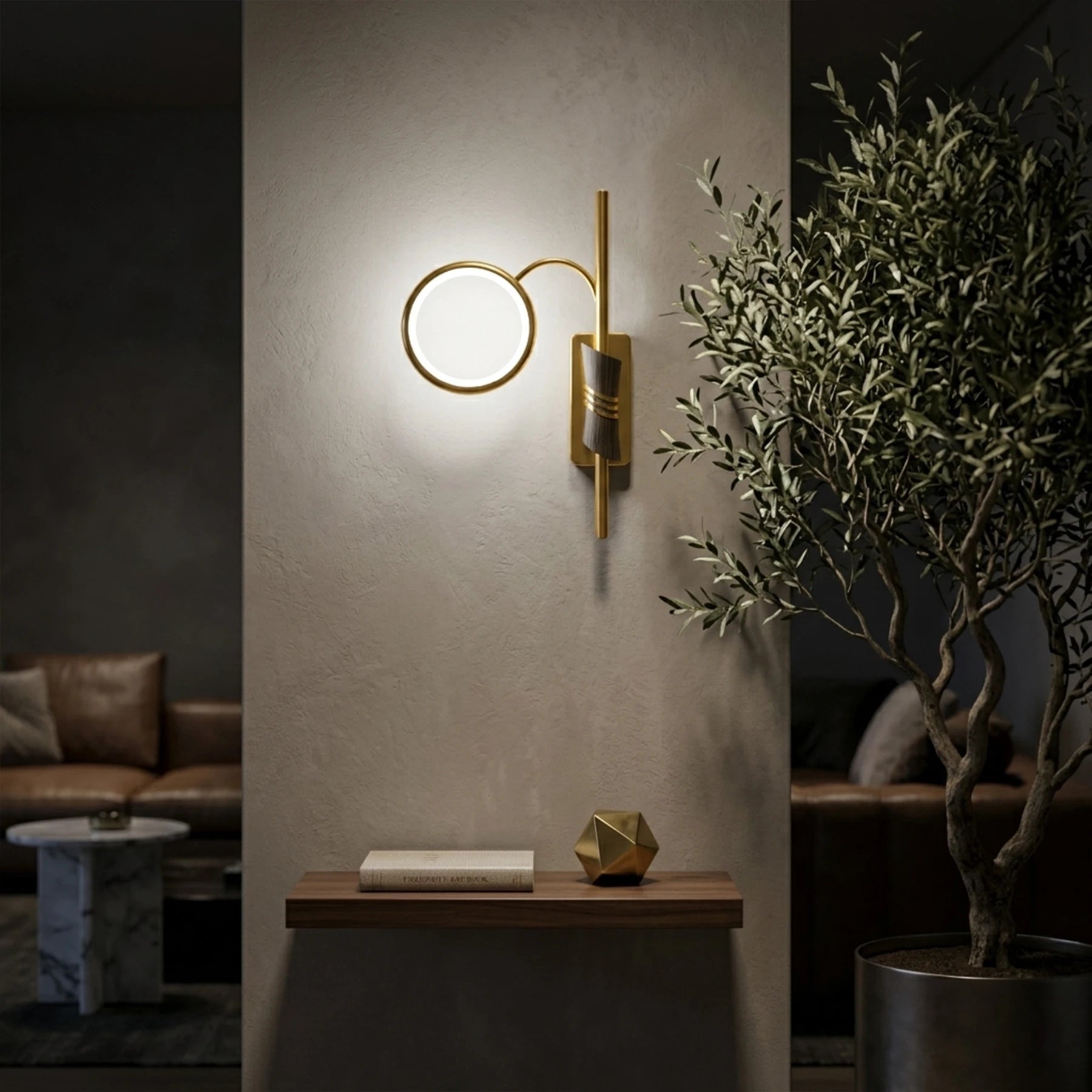 Abeeha Zenith Curve LED Sconce