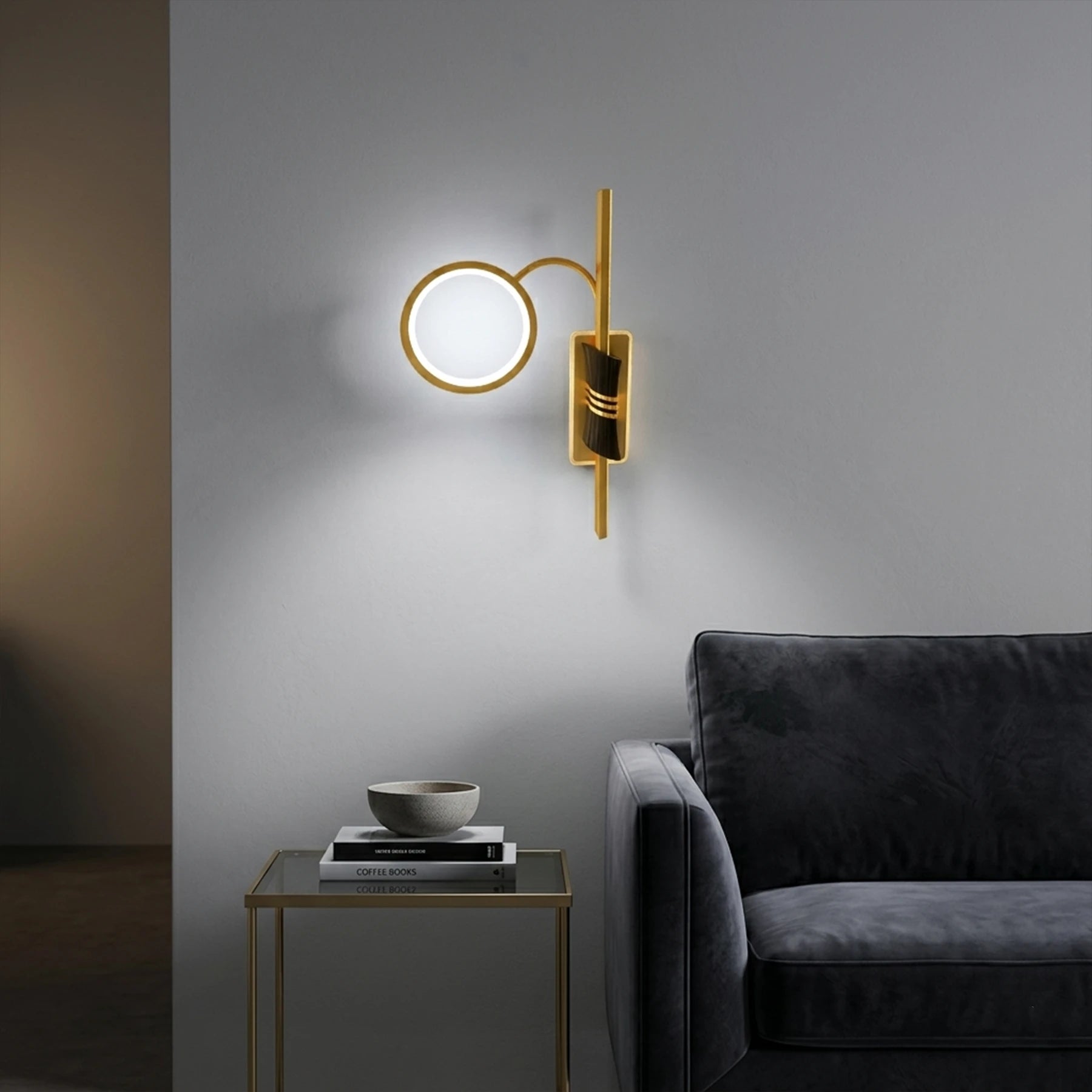 Zenith Curve LED Sconce