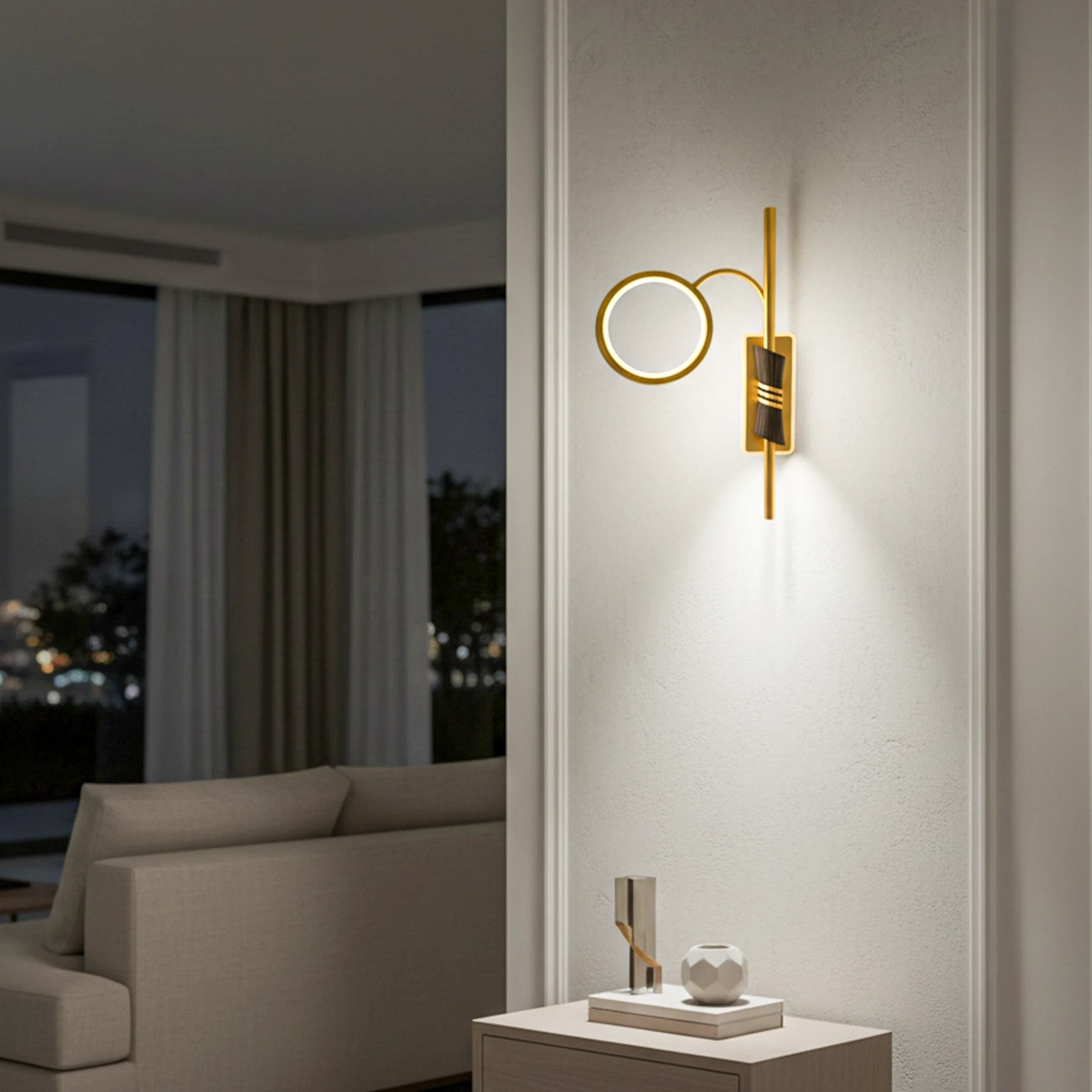 Zenith Curve LED Sconce