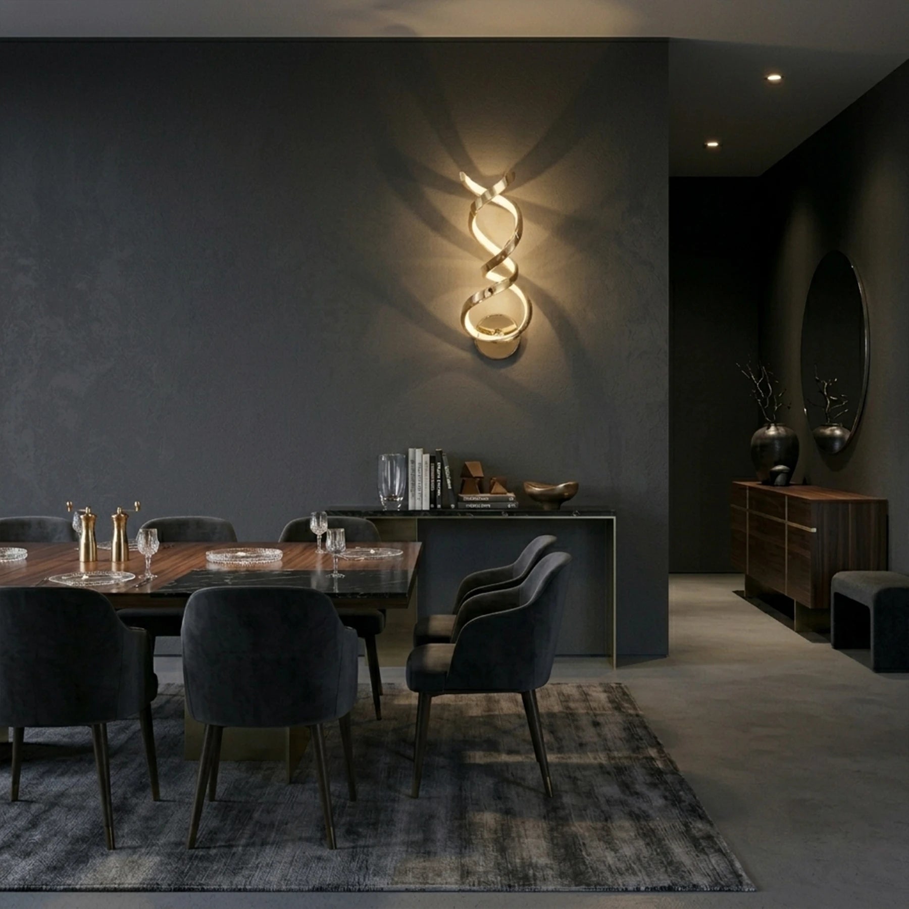 Helix LED Sconce