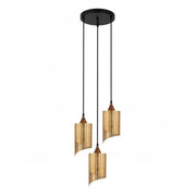 Gilded Helix Pendant | Abeeha Lighting