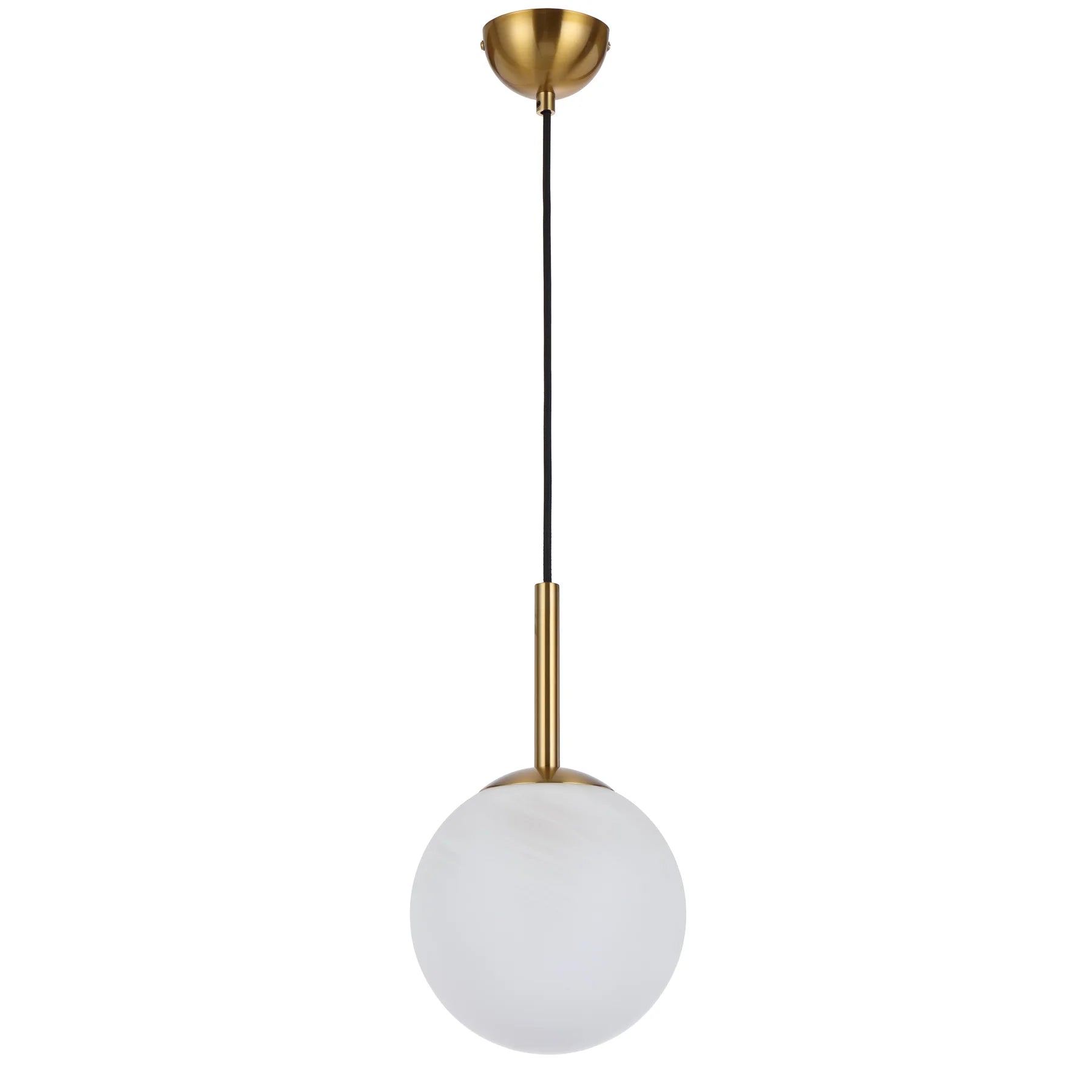 Bally 8 Pendant – Antique Gold / Alabastro Marble