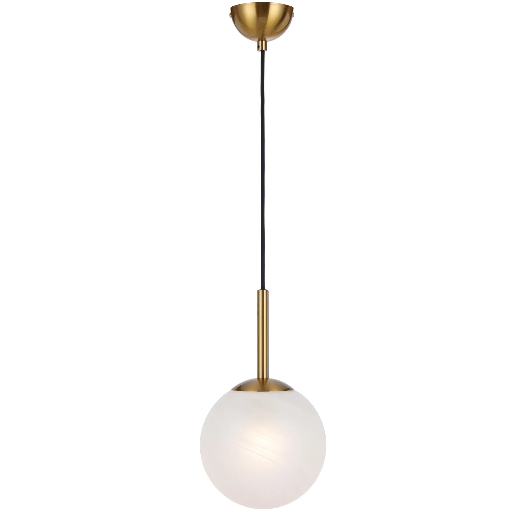 Bally 8 Pendant – Antique Gold / Alabastro Marble