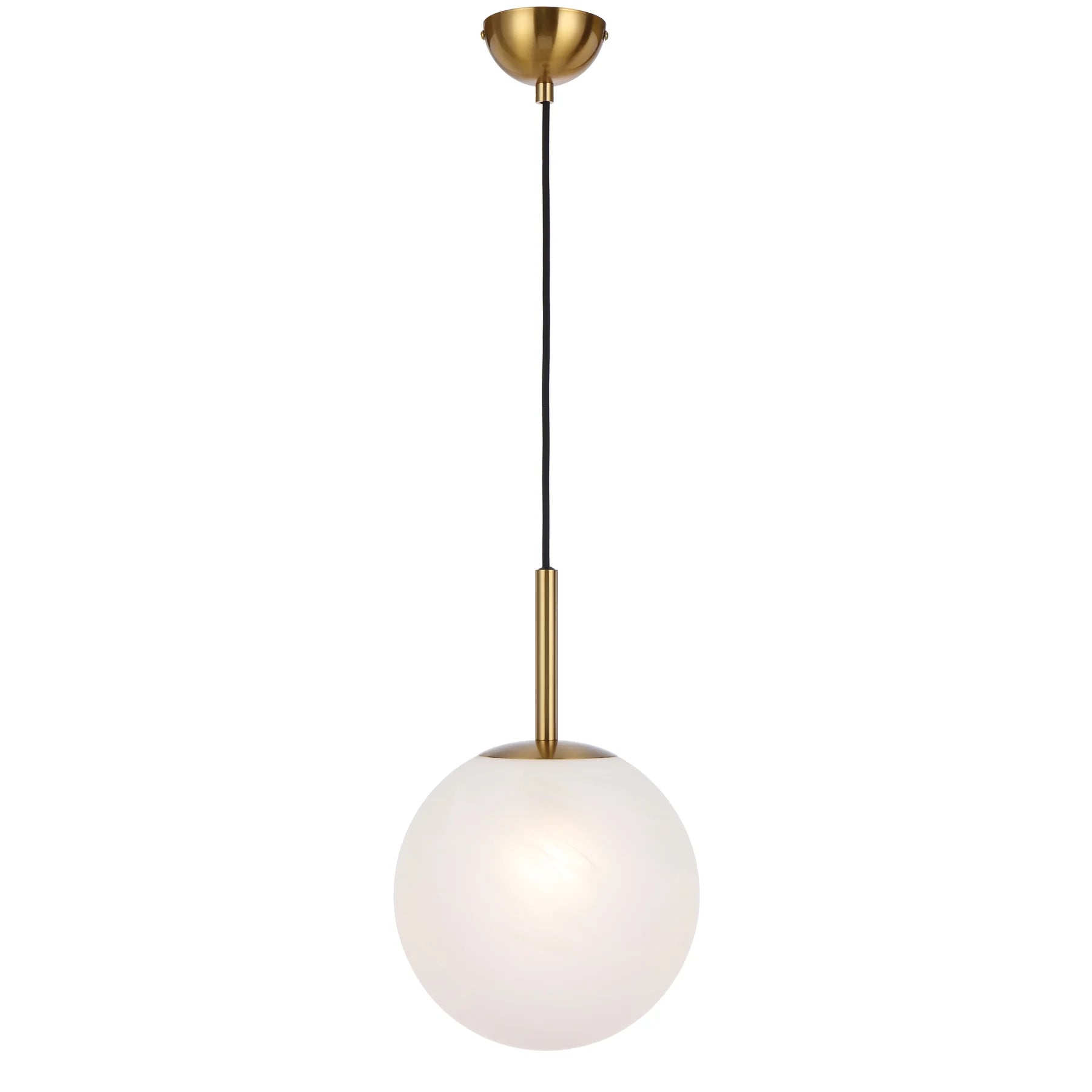 Bally 10 Pendant – Antique Gold / Alabastro Marble