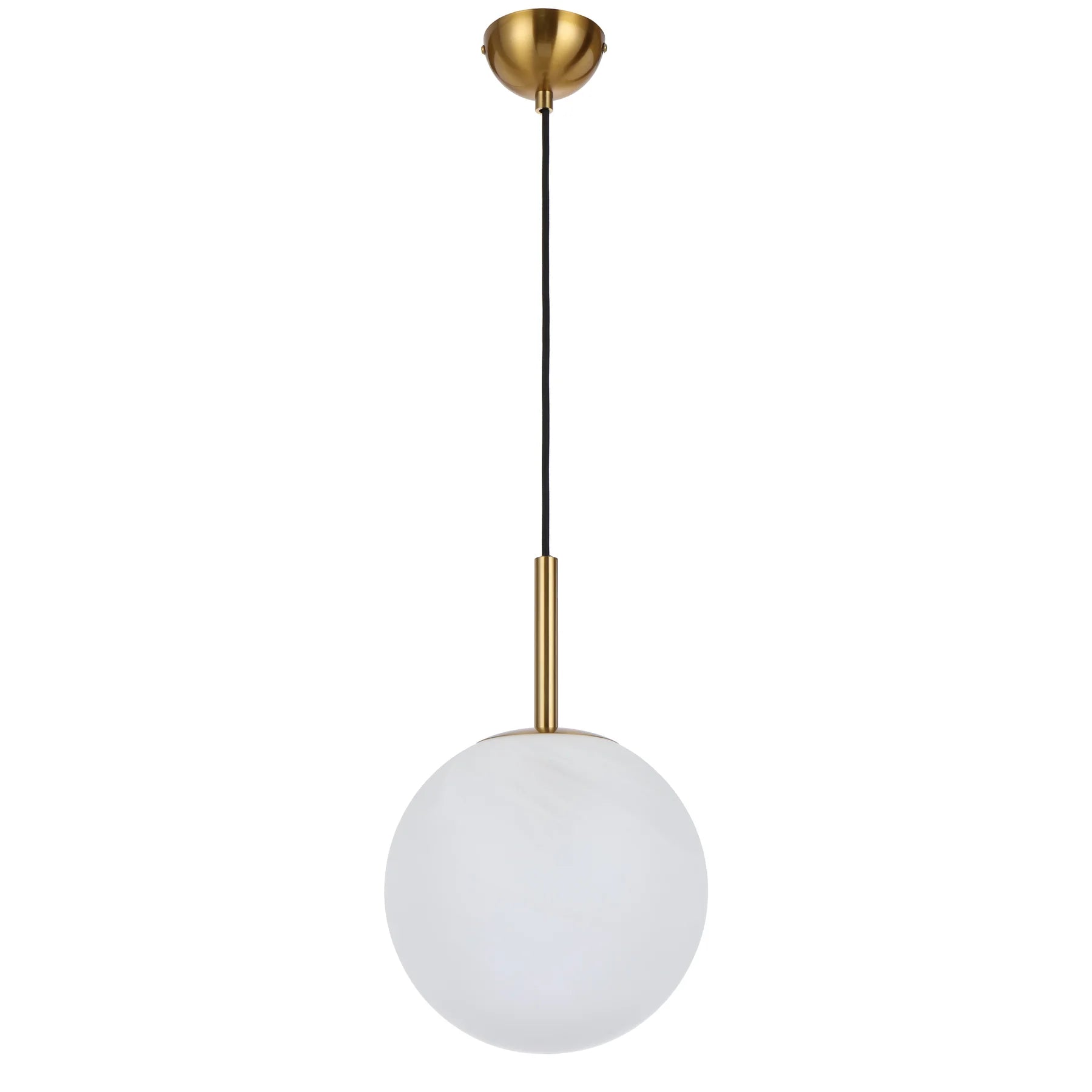 Bally 10 Pendant – Antique Gold / Alabastro Marble