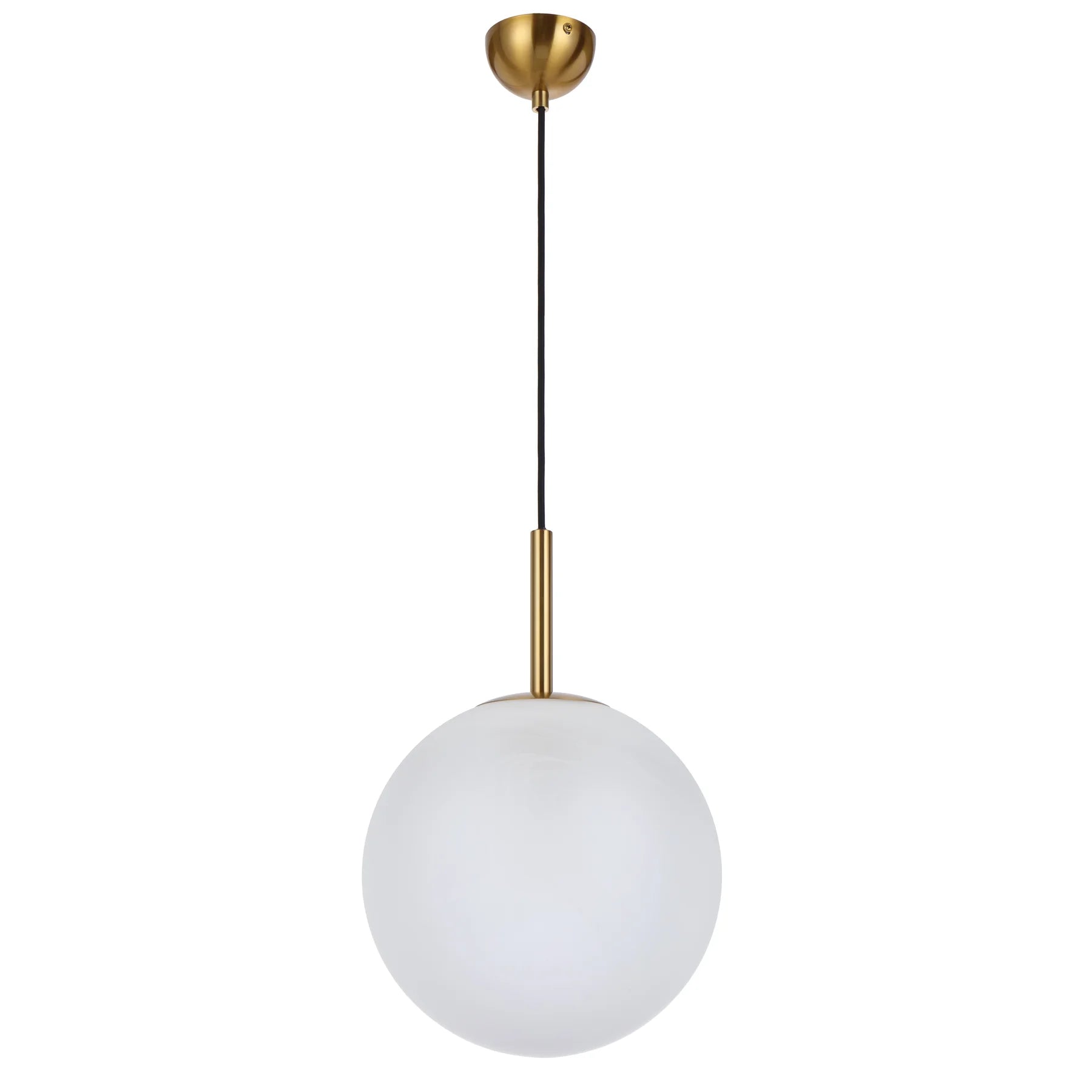 Bally 12 Pendant – Antique Gold / Alabastro Marble
