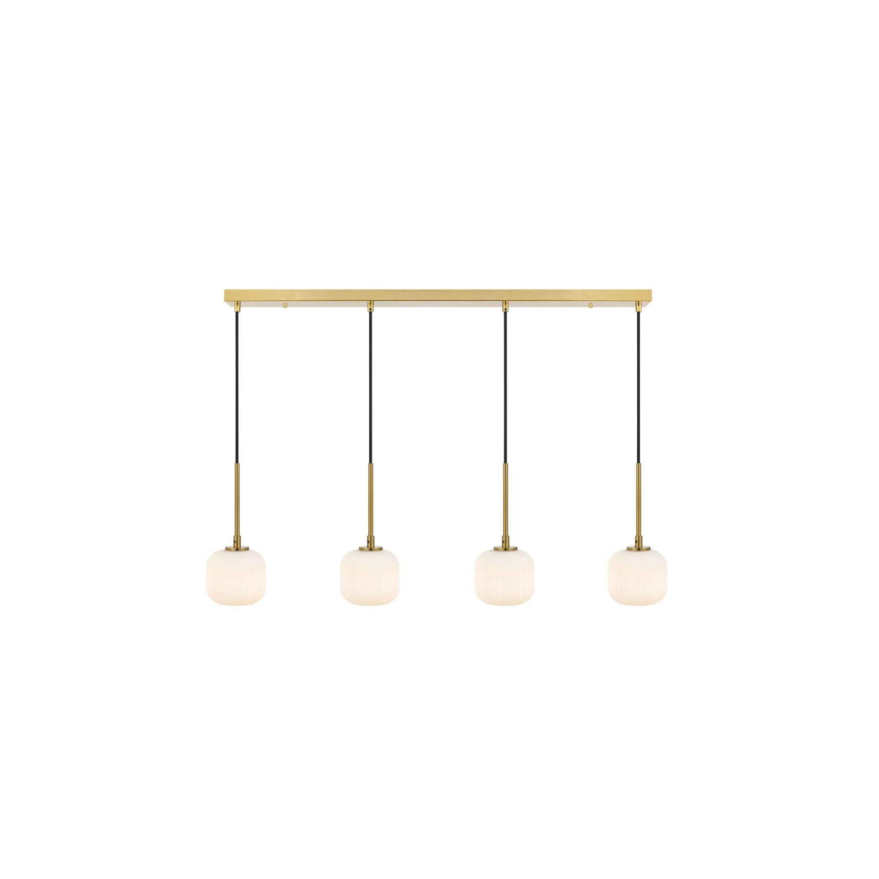 Bobo 4 Pendant – Antique Gold / Opal Matt