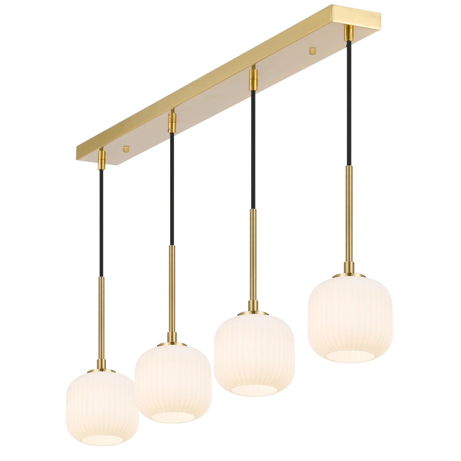 Bobo 4 Pendant – Antique Gold / Opal Matt