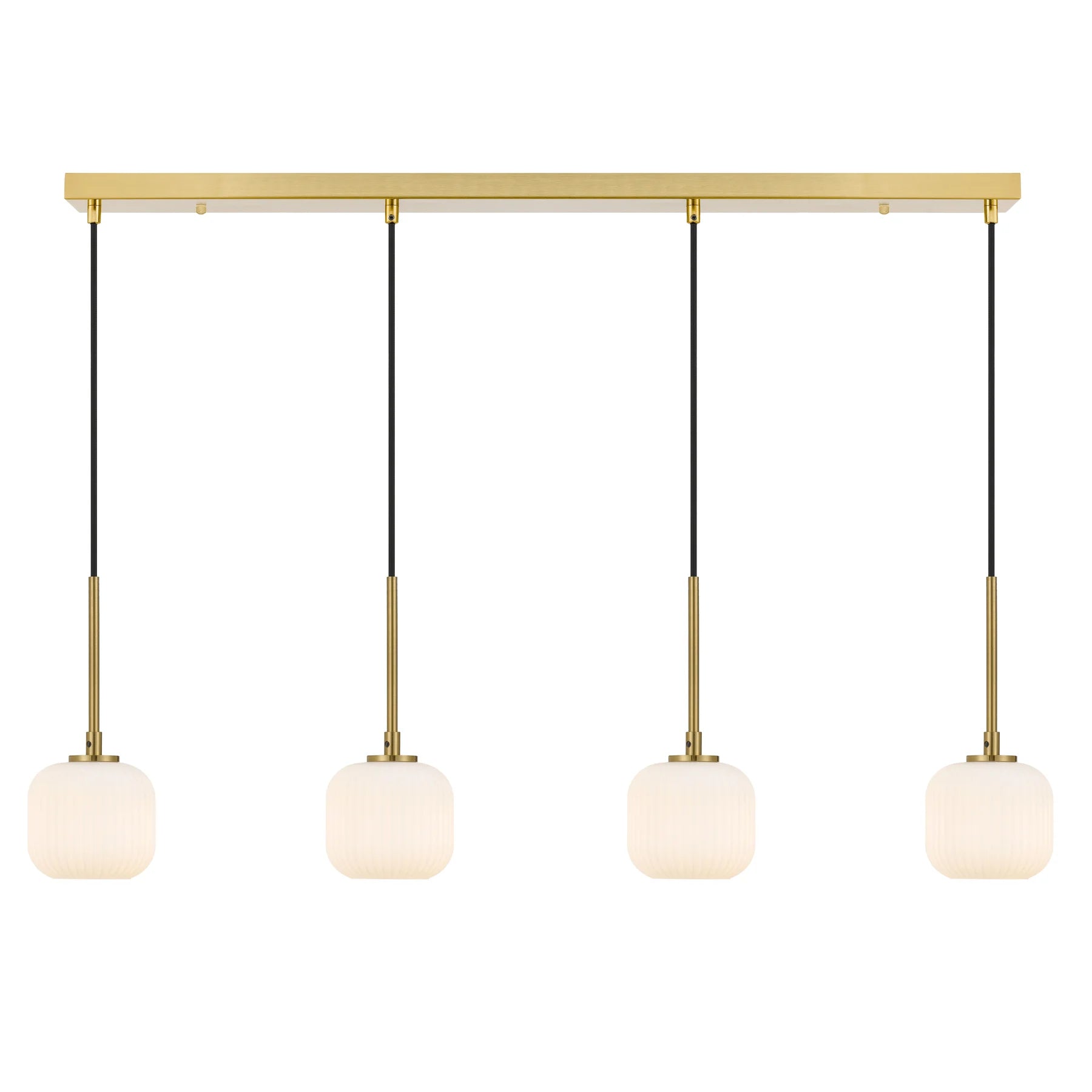 Bobo 4 Pendant – Antique Gold / Opal Matt