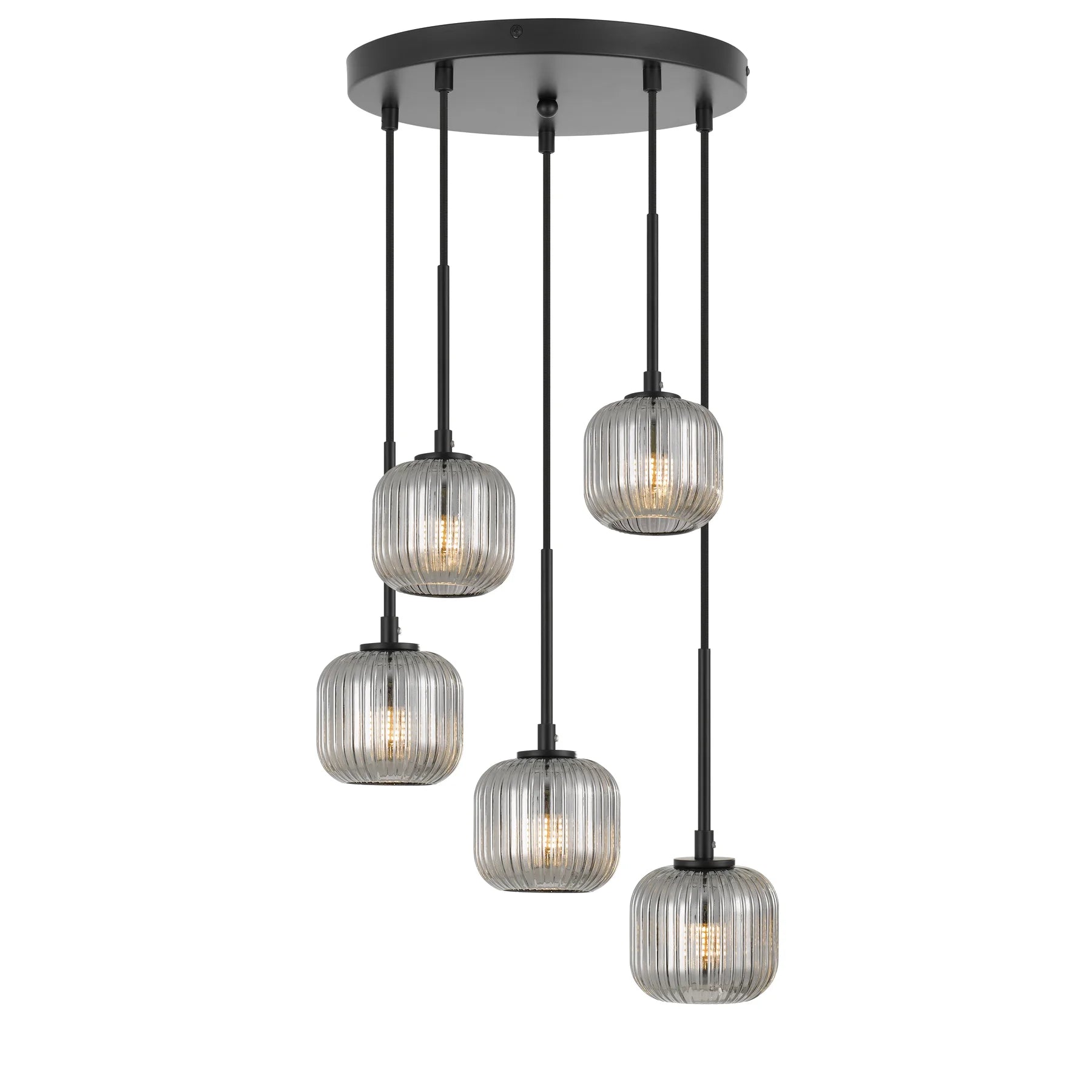 Bobo 5 Pendant – Black / Smoke