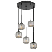 Bobo 5 Pendant – Black / Smoke