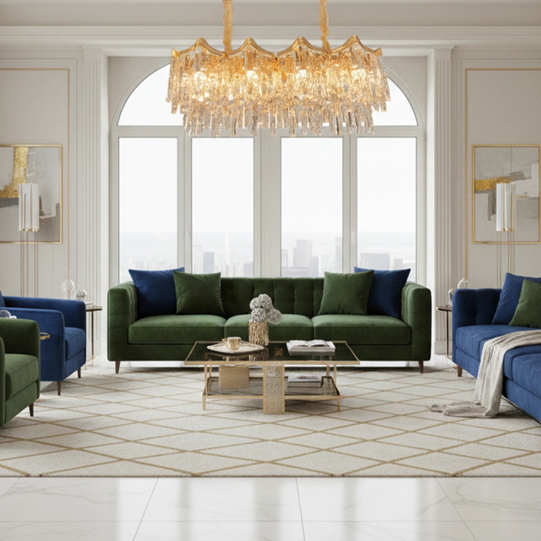 Lunara Radiance Chandelier