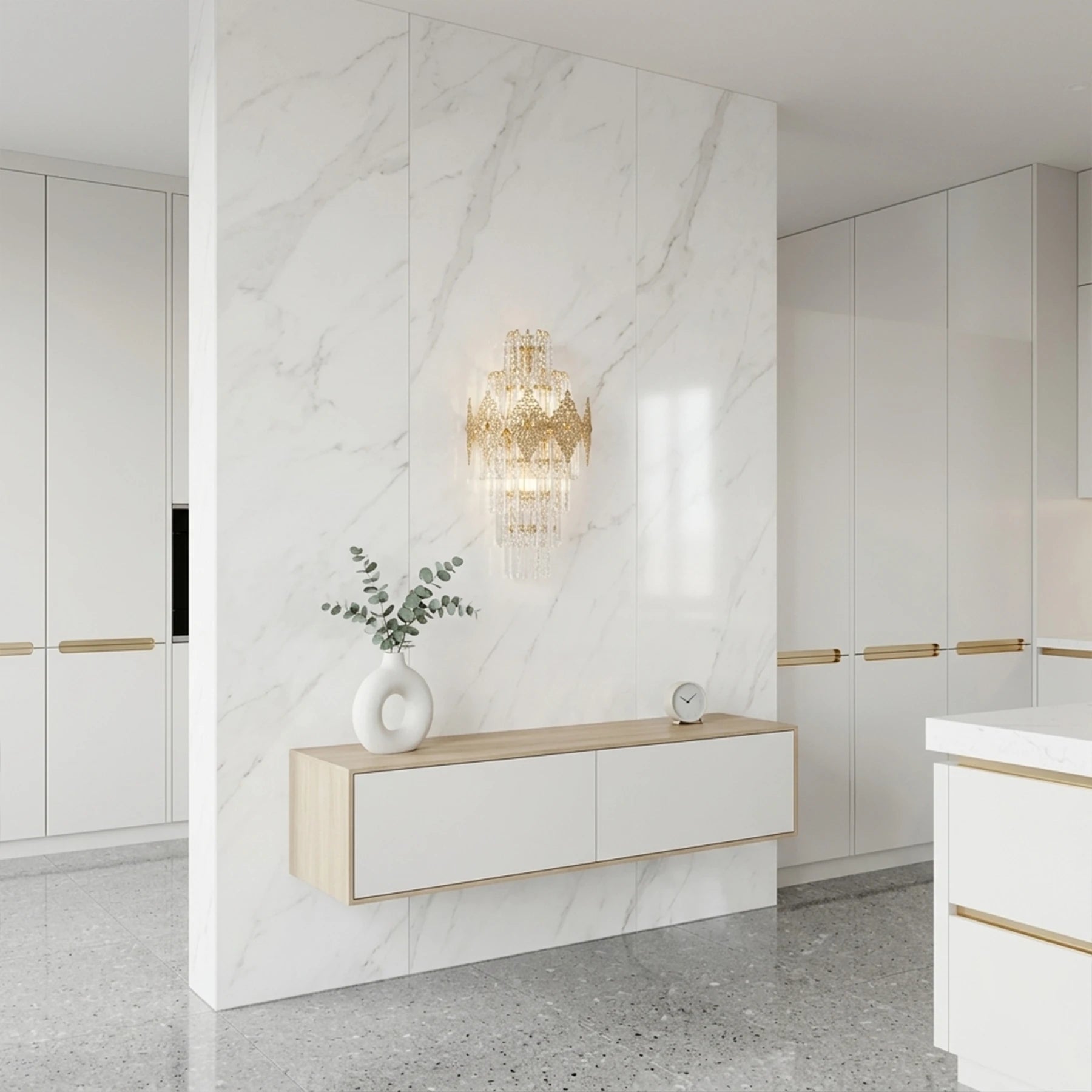 Aura Modern Architectural Wall Sconce