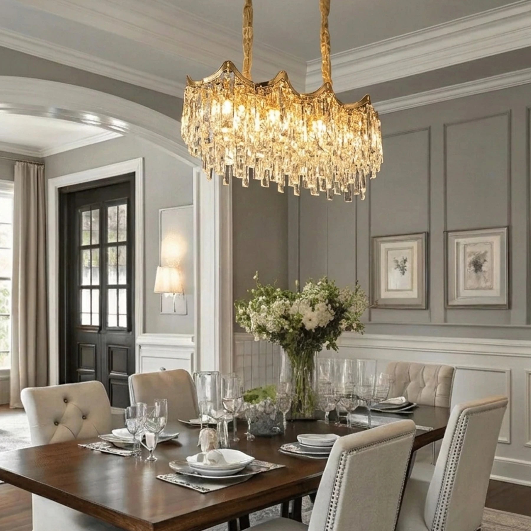 Lunara Radiance Chandelier