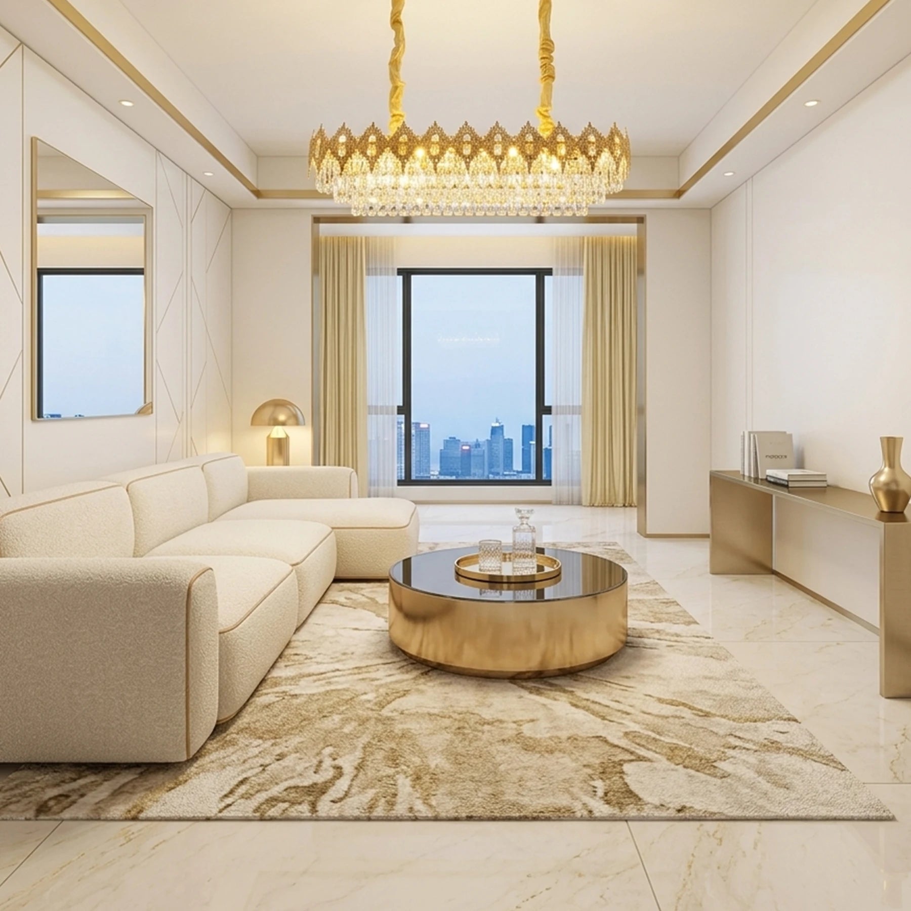 Elysian Tiered Crystal Chandelier