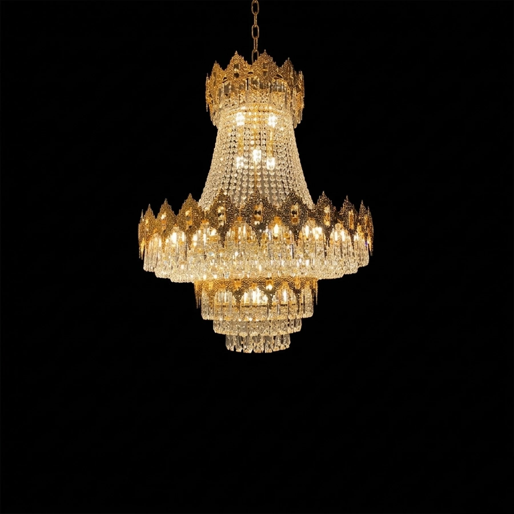 Elysian Cascade Crystal Chandelier