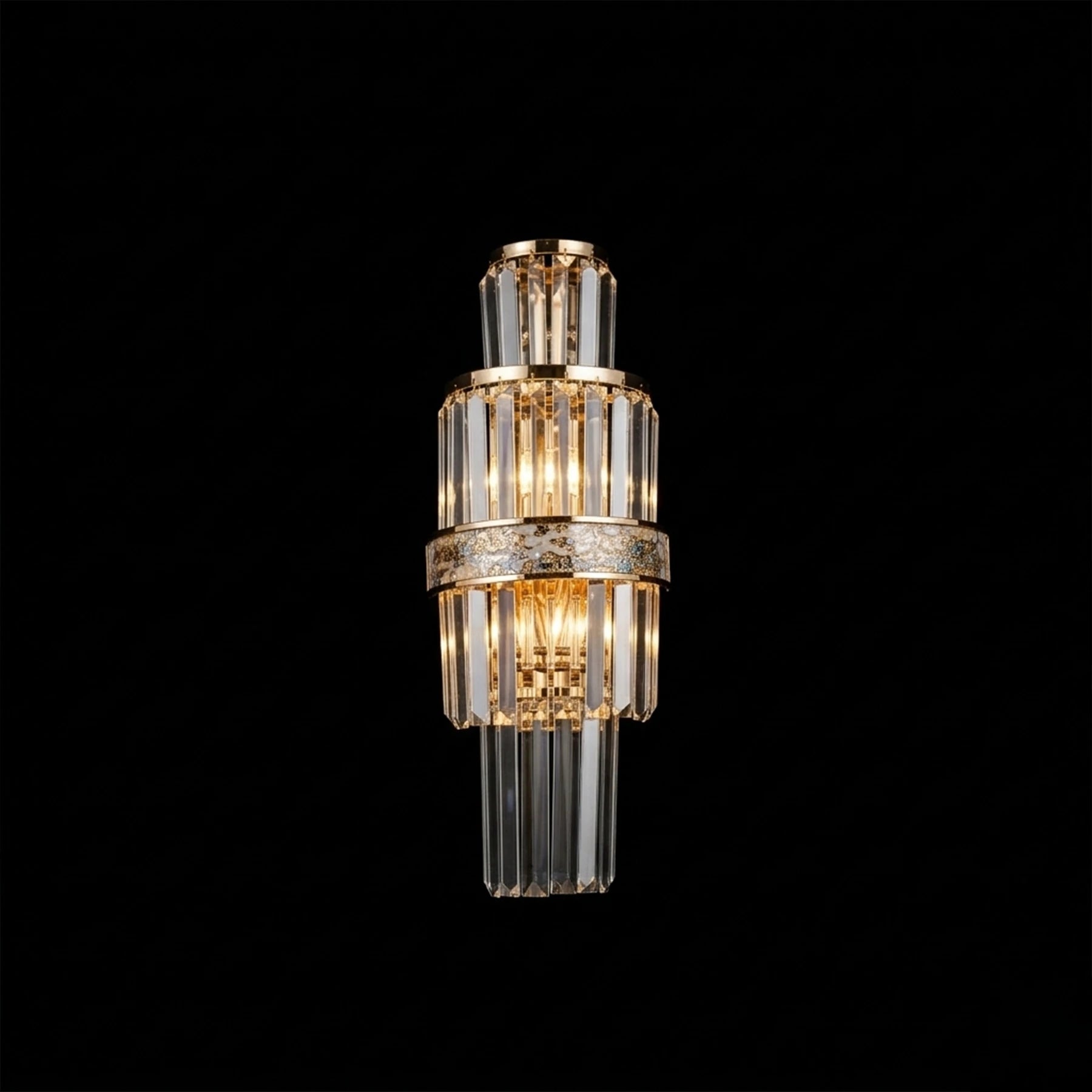 The Selene Ribbed Wall Sconce