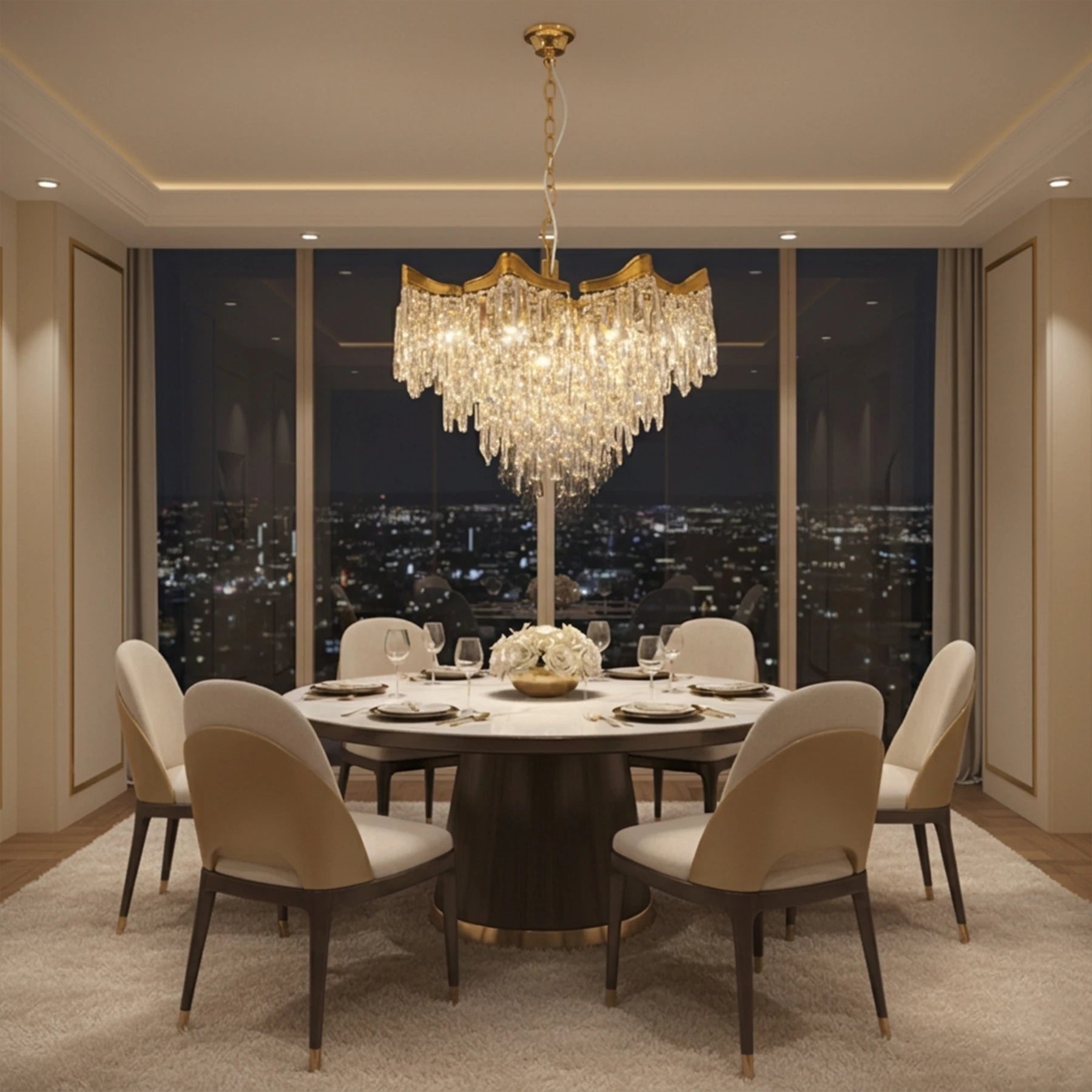 Celestara Glow Chandelier