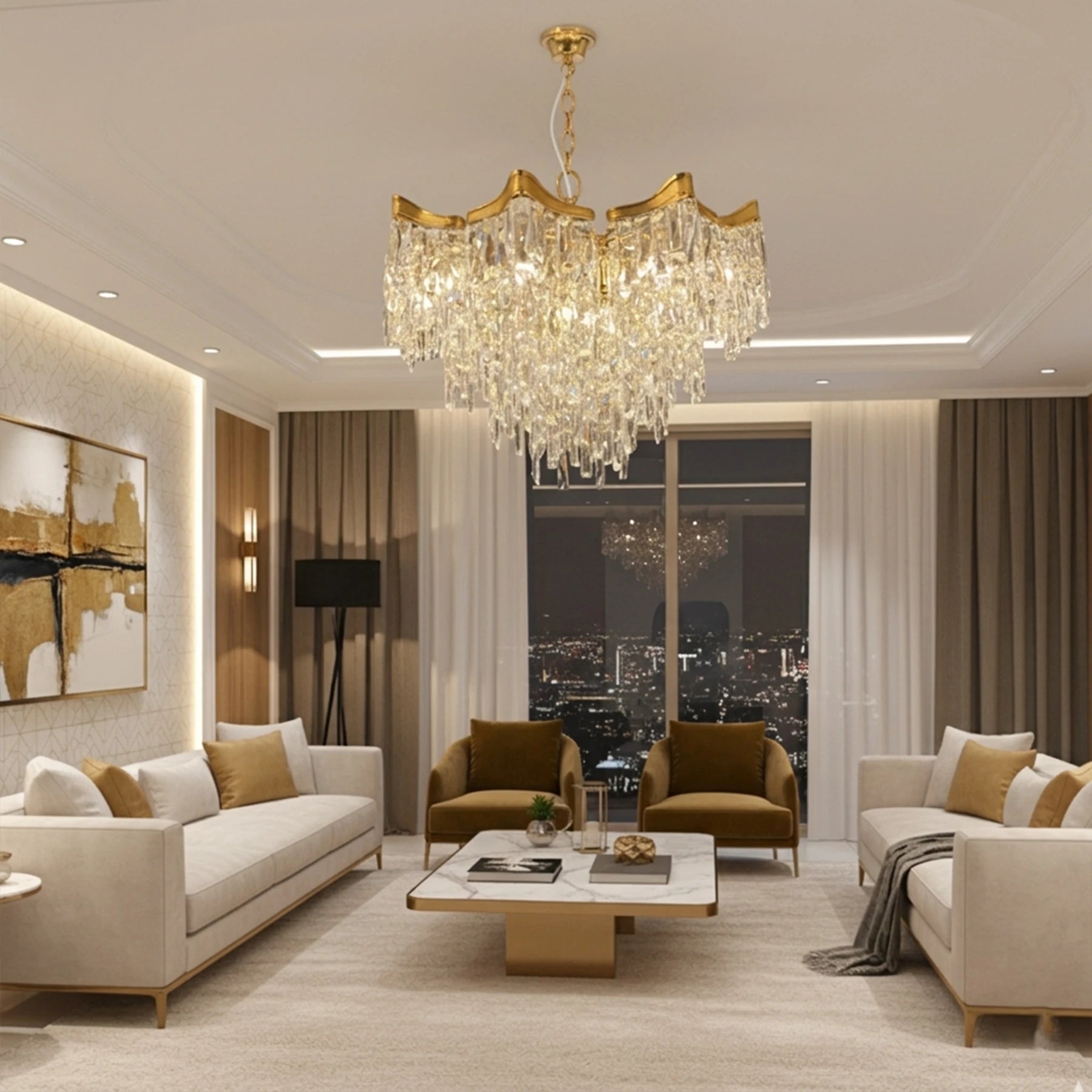 Celestara Glow Chandelier