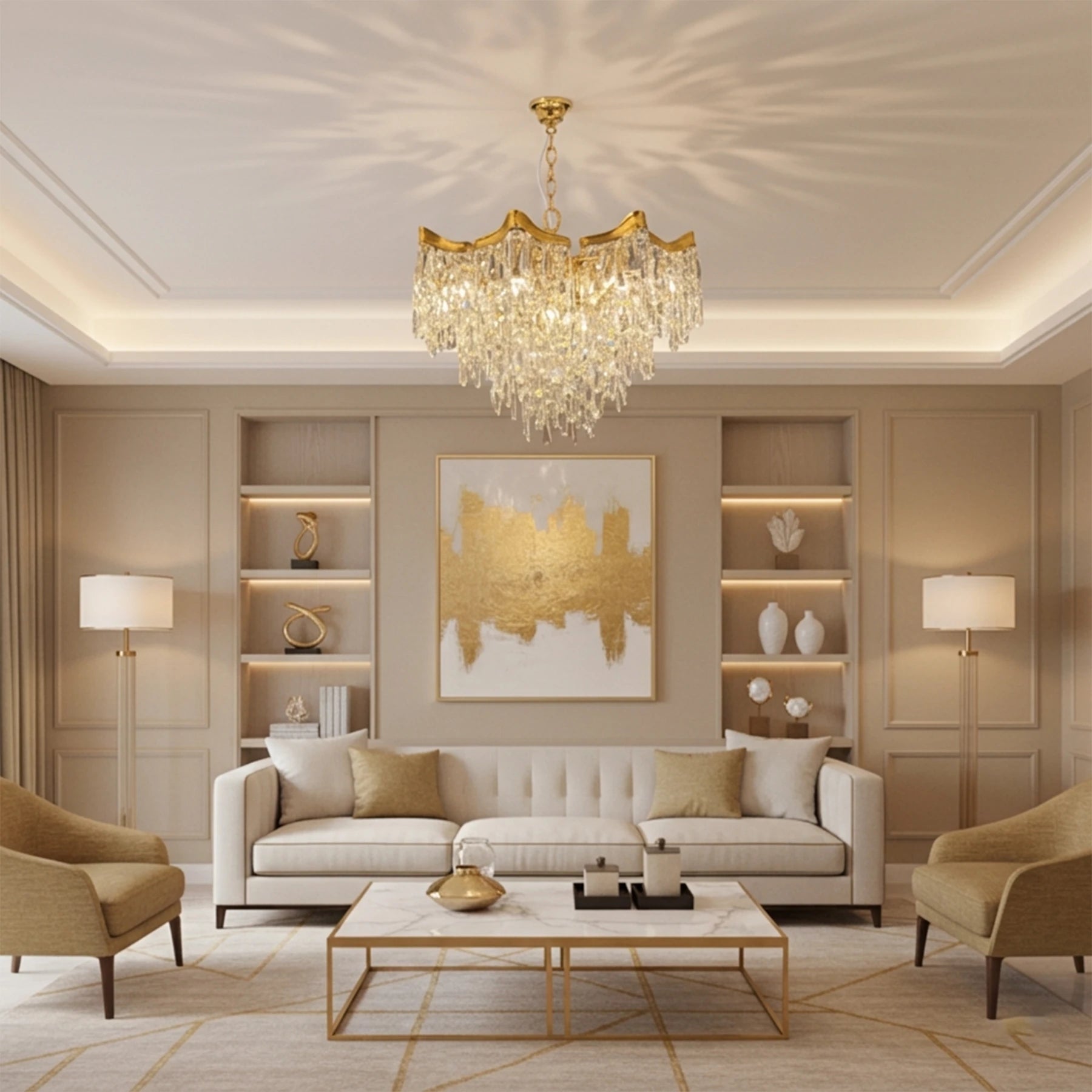Celestara Glow Chandelier