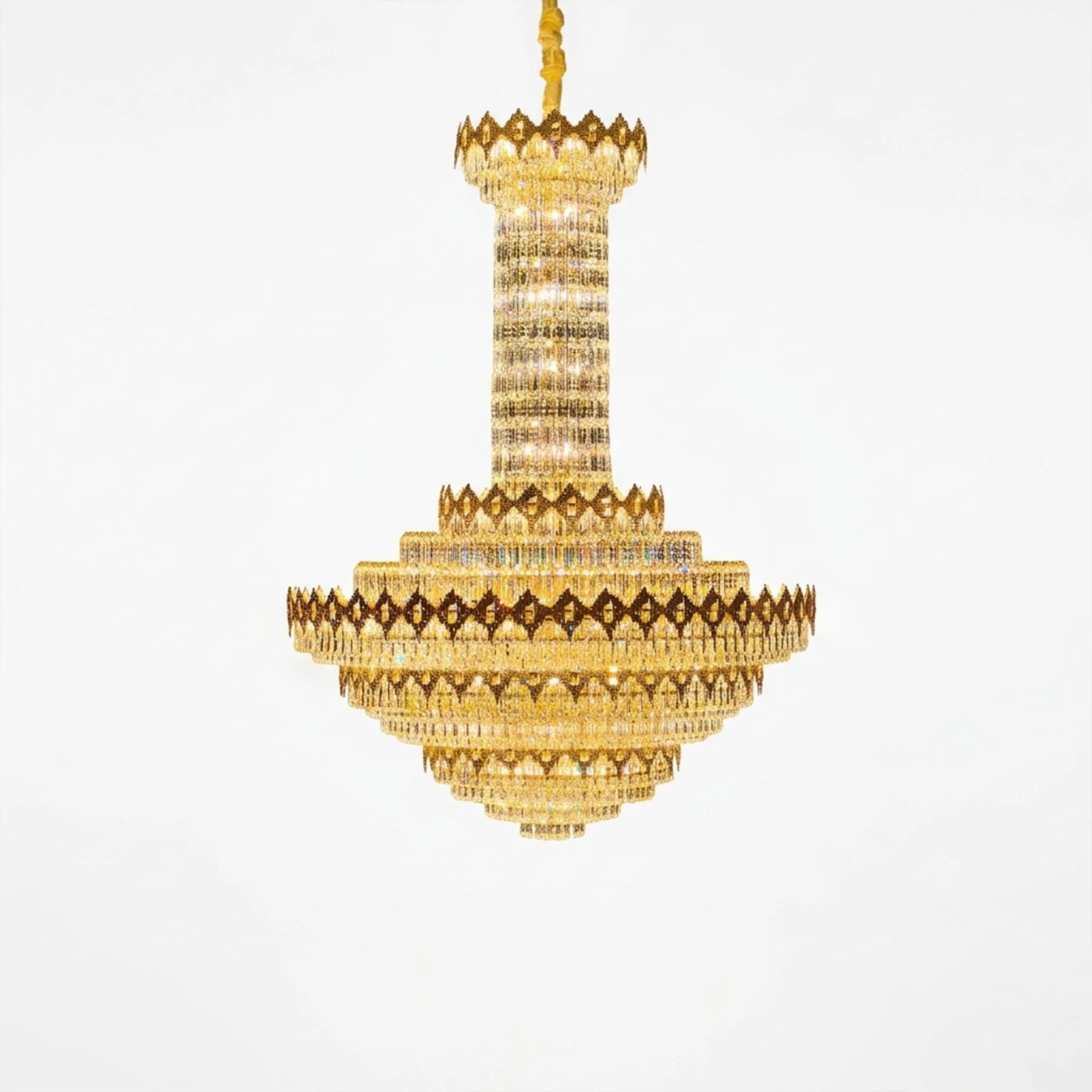 Elysian Crystal Drum Chandelier