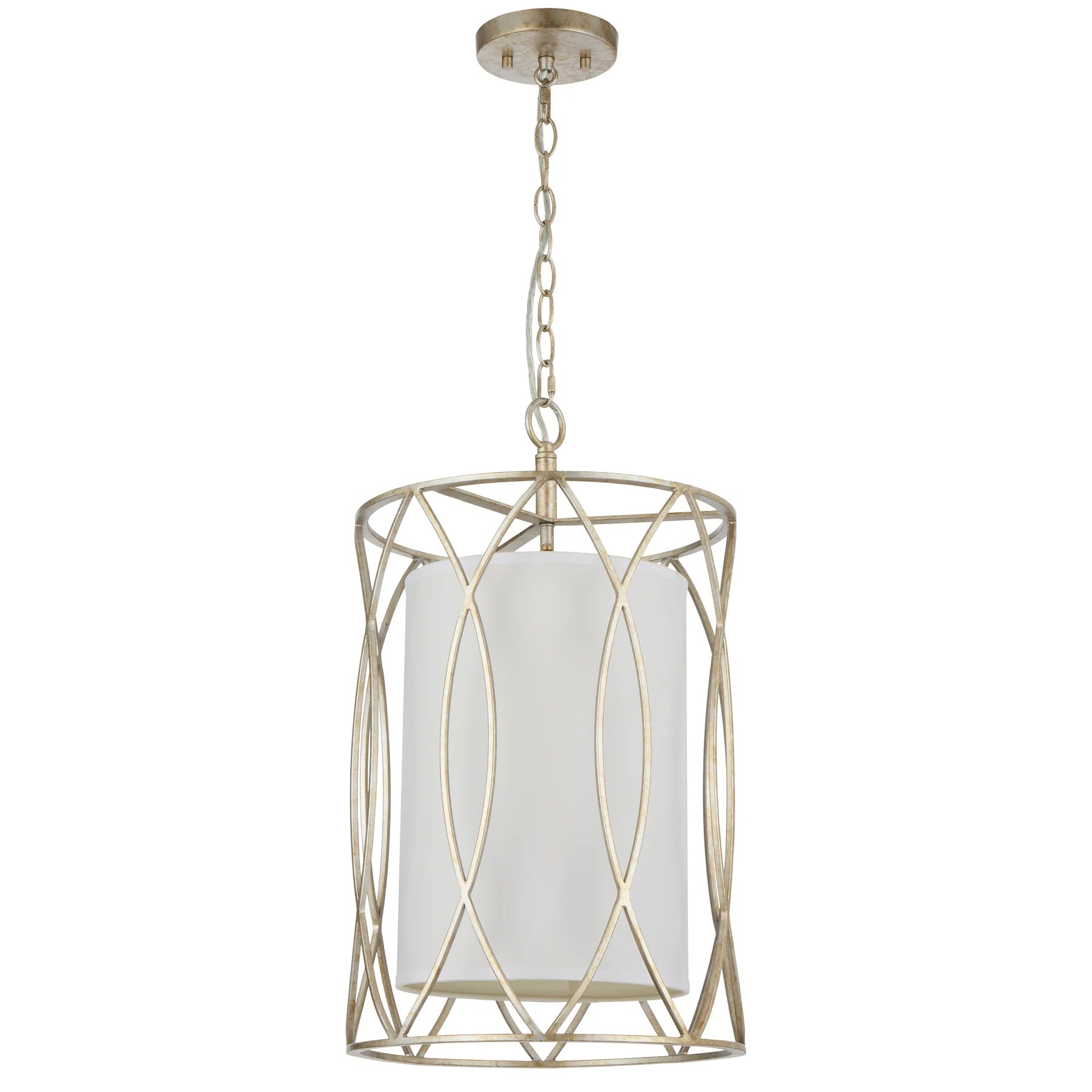 Dover 33 Pendant – Antique Silver