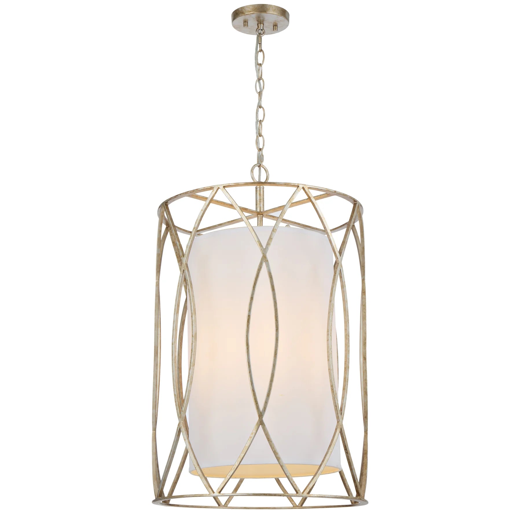 Dover 45 Pendant – Antique Silver