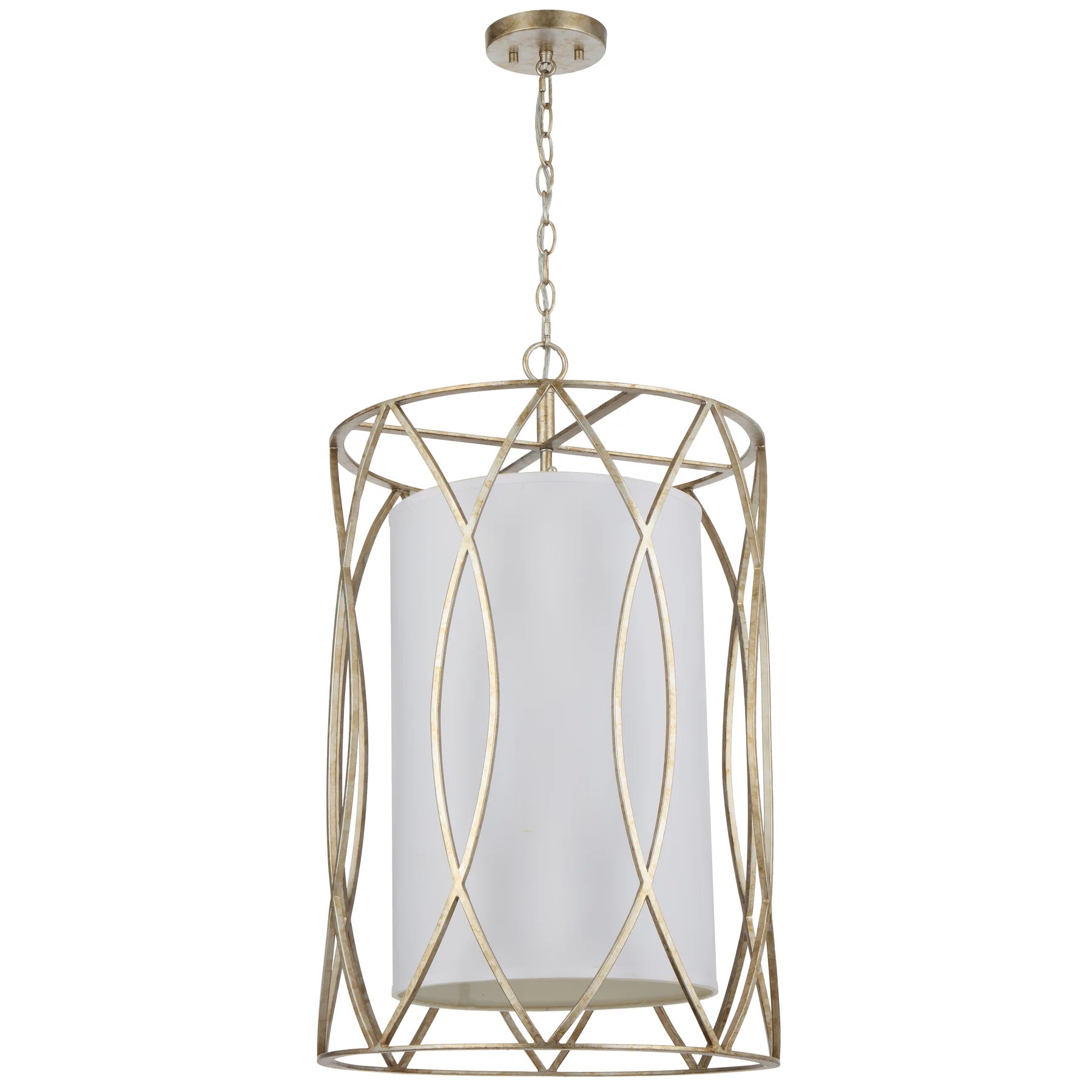 Dover 45 Pendant – Antique Silver