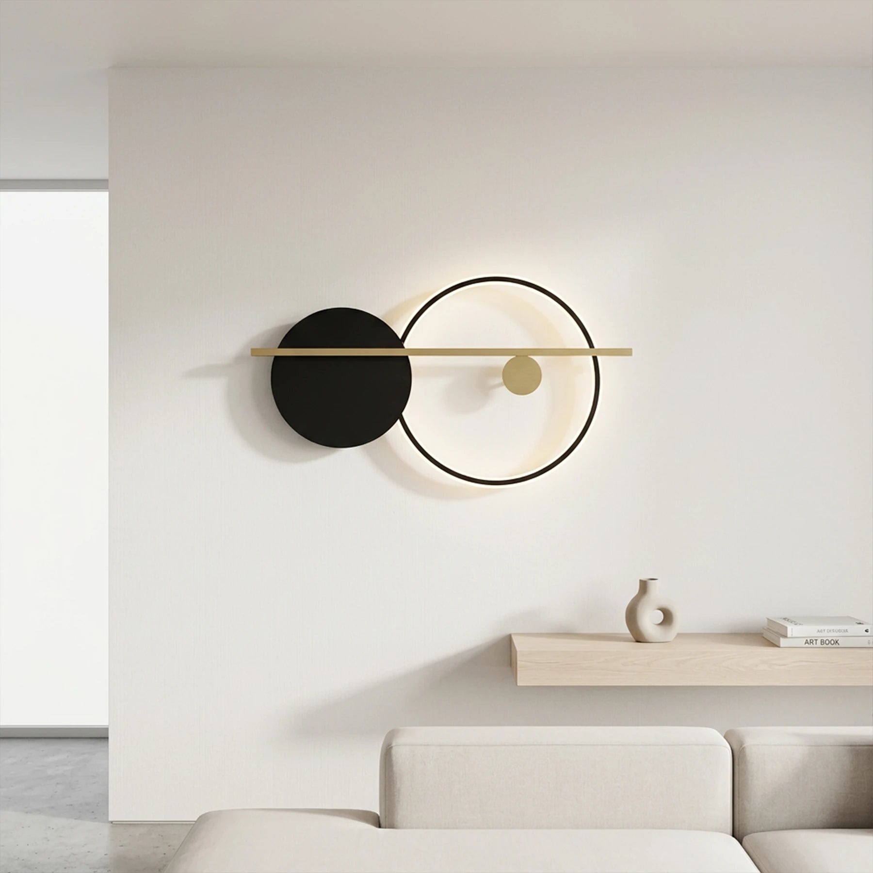 Eclipse Orbit Wall Light
