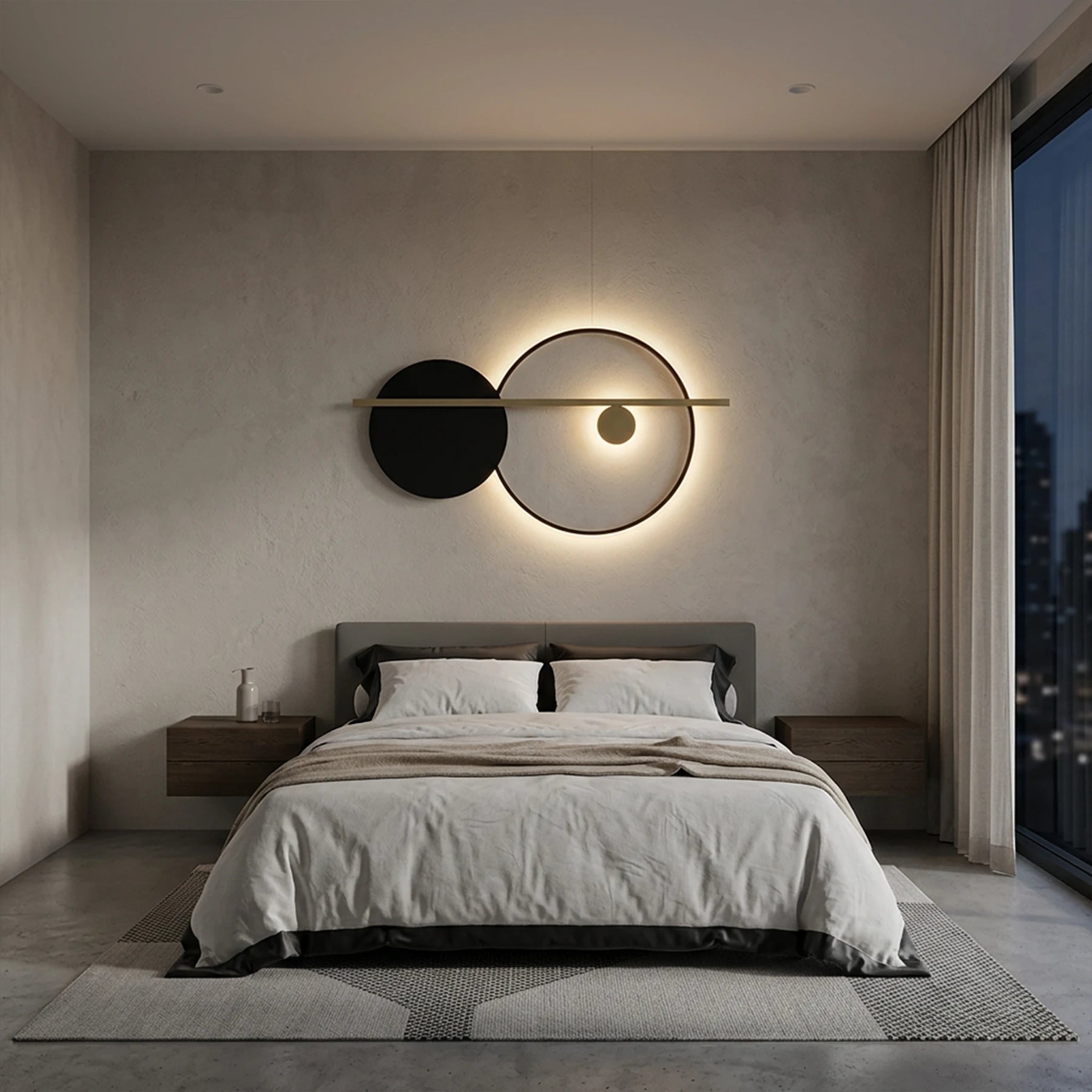 Eclipse Orbit Wall Light