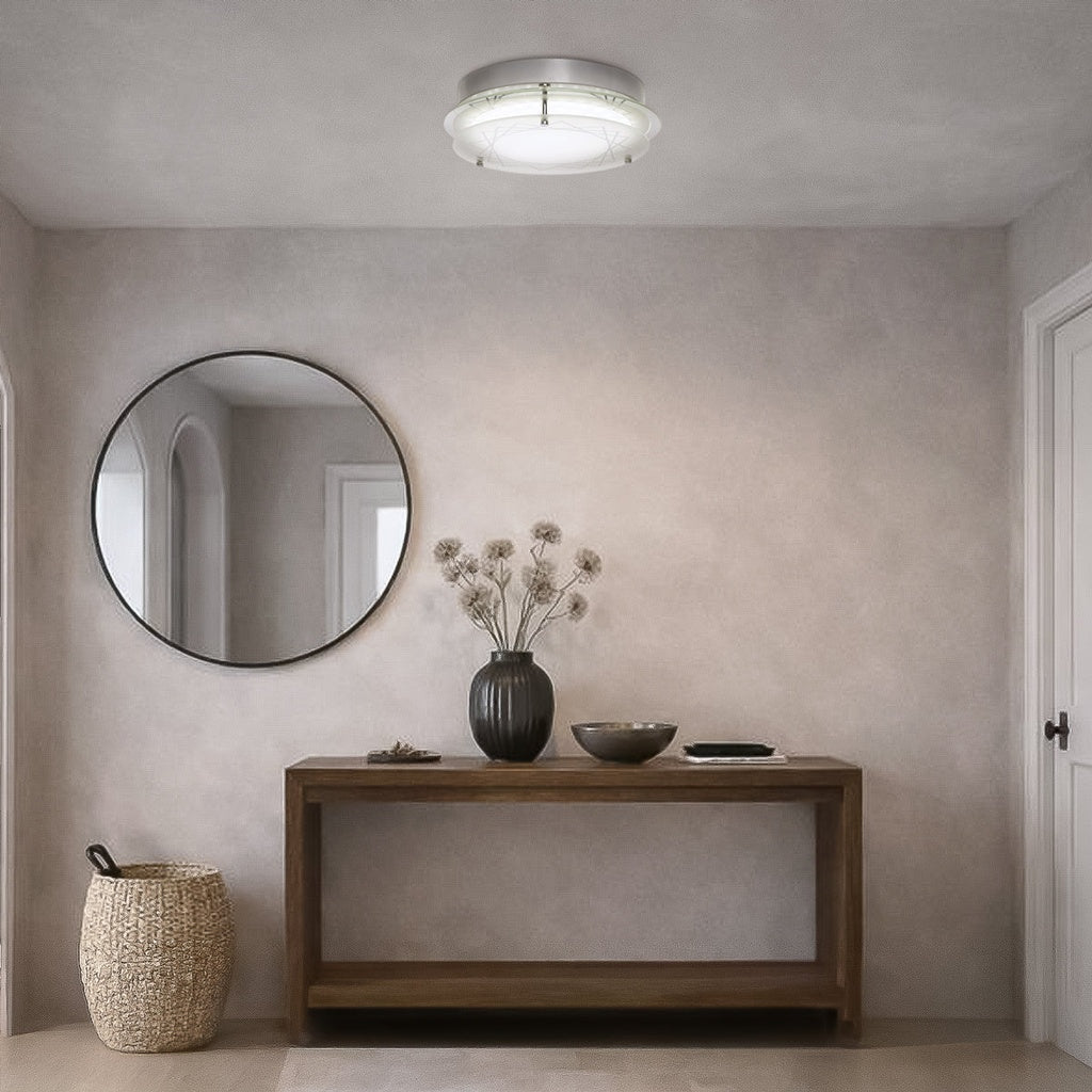 Fosco Round Led Oyster