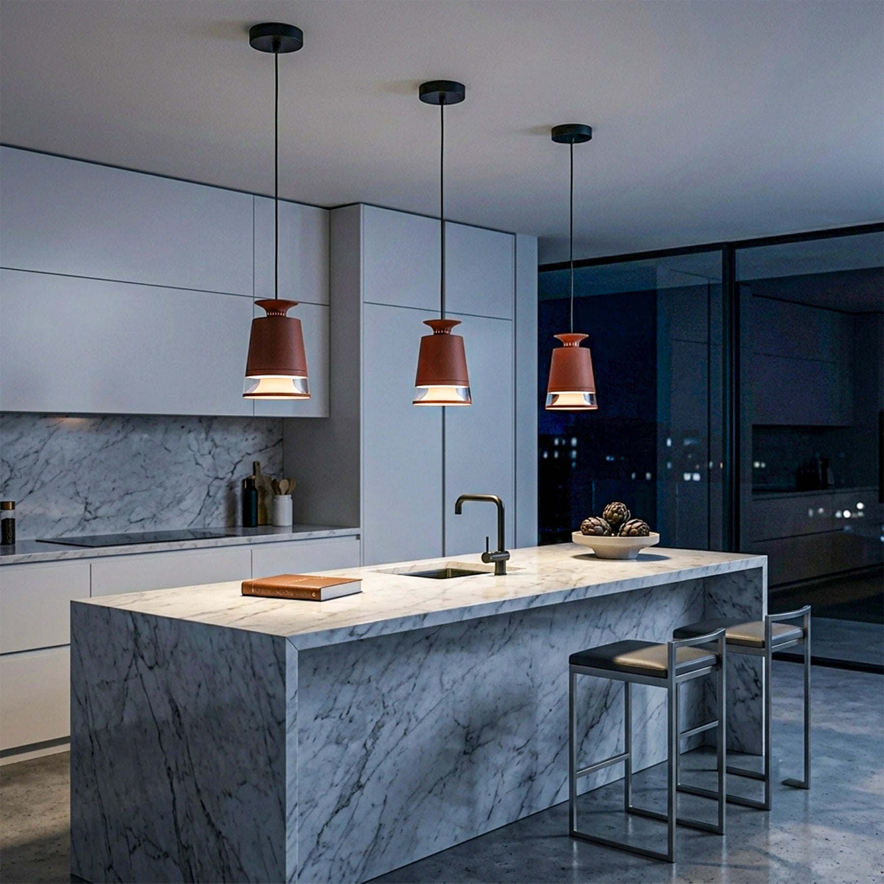Cone Glow Pendant Light