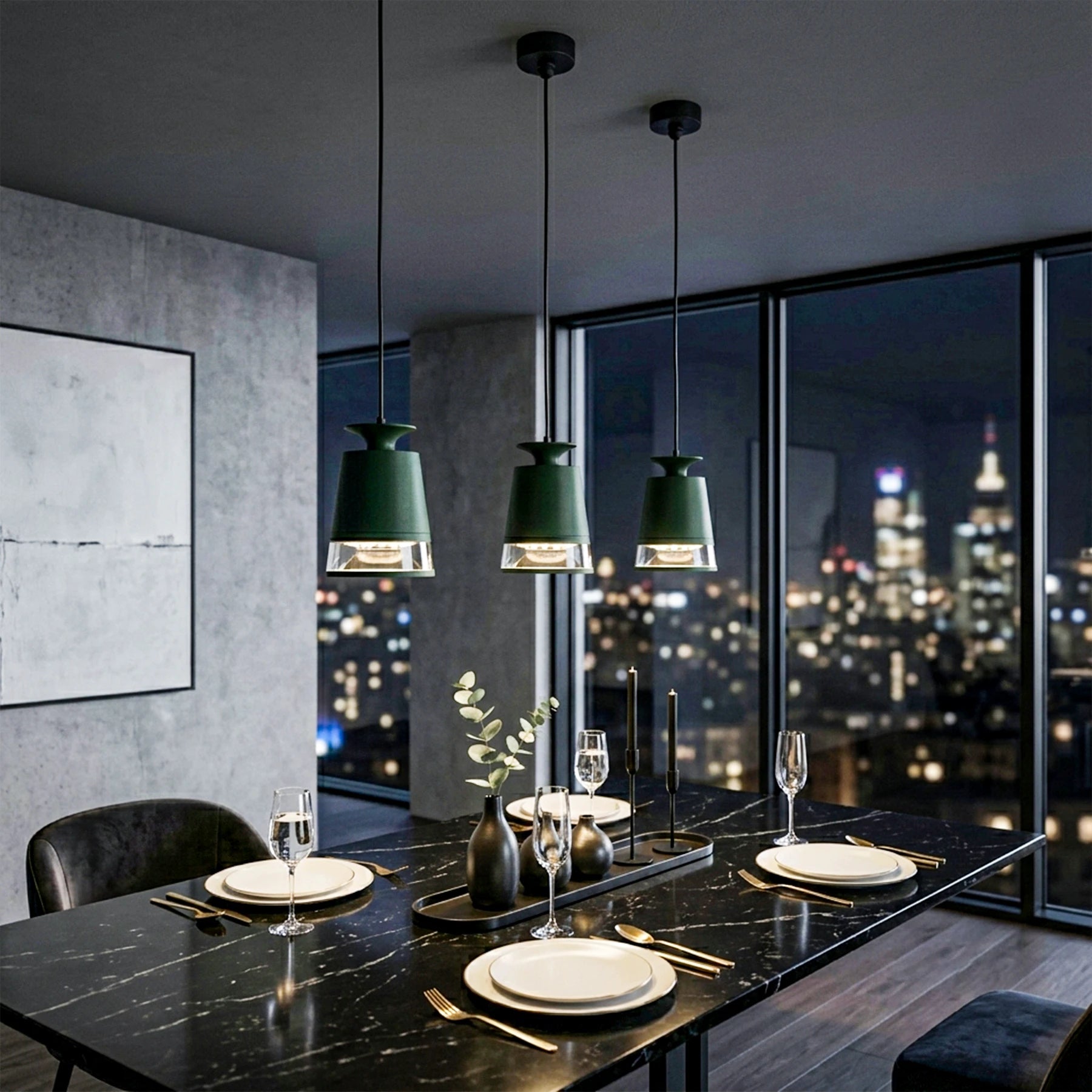 Cone Glow Pendant Light