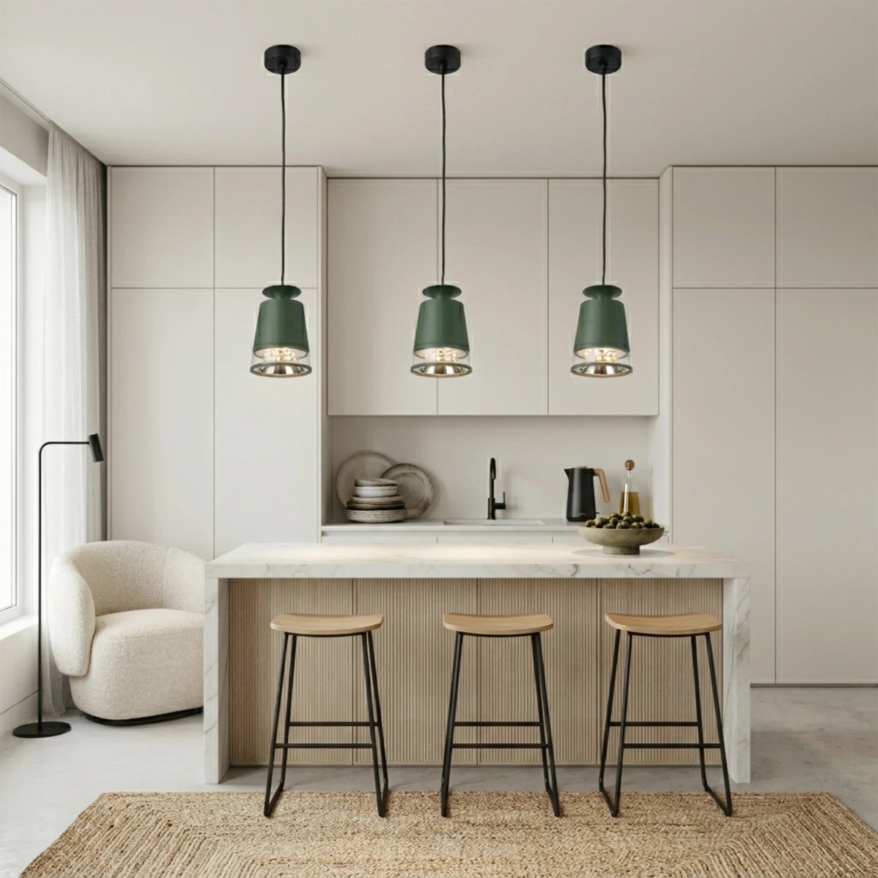Cone Glow Pendant Light