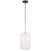 Korova Medium Pendant – Brass/Opal
