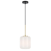 Korova Small Pendant – Brass/Opal