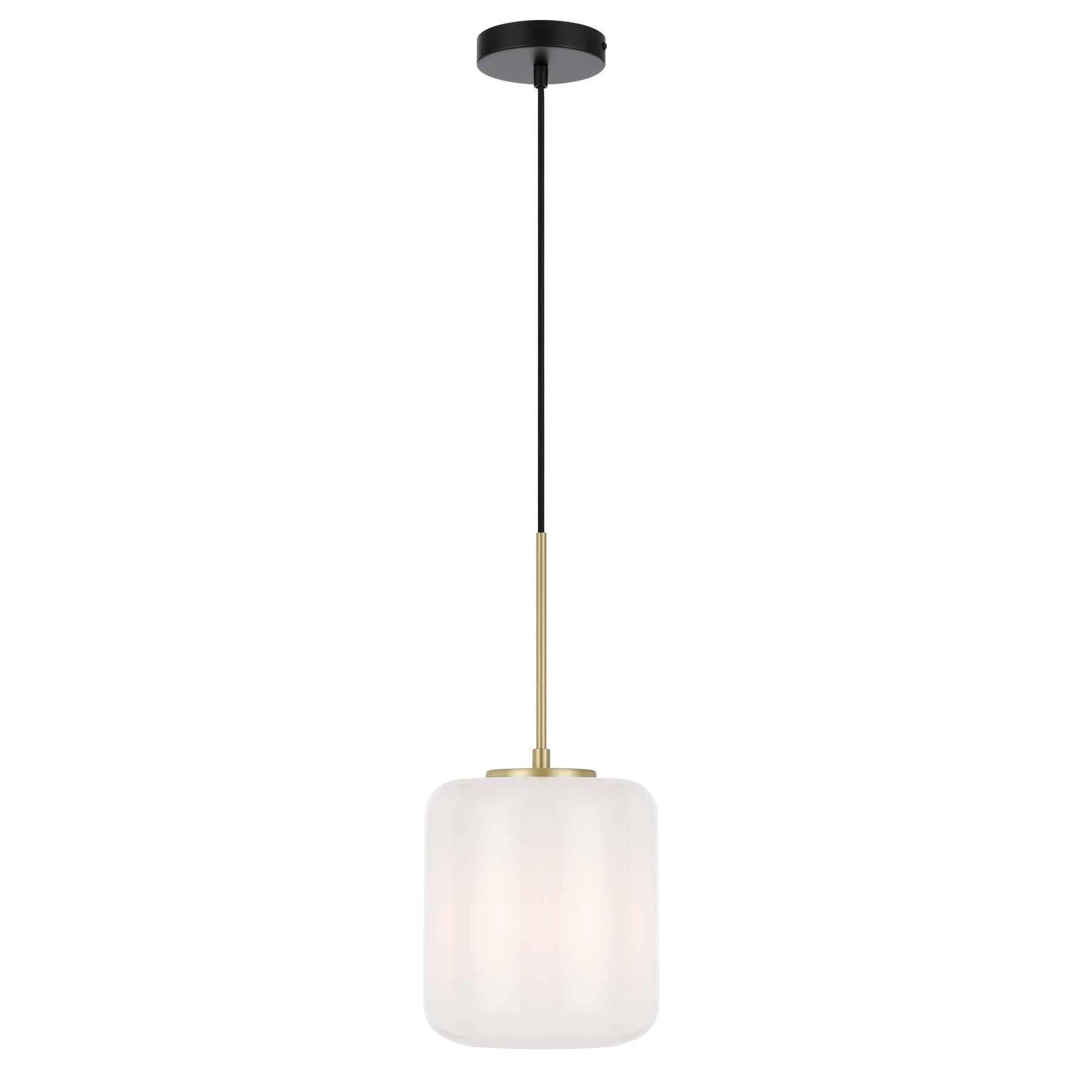 Korova Small Pendant – Brass/Opal