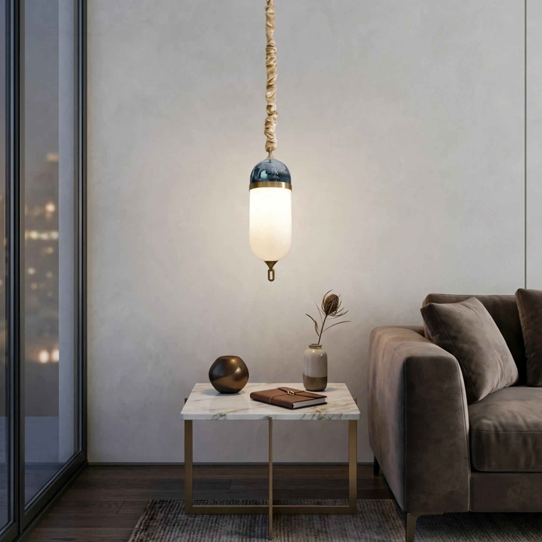 The Atlas Cylinder Pendant