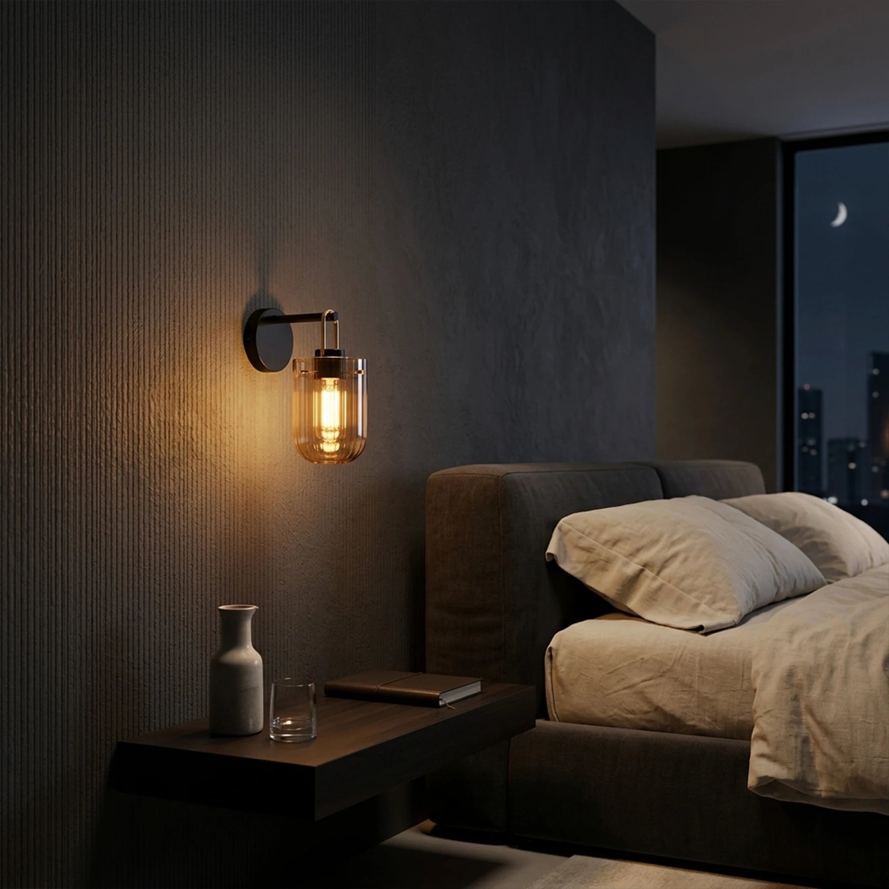 The Selene Fluted Sconce