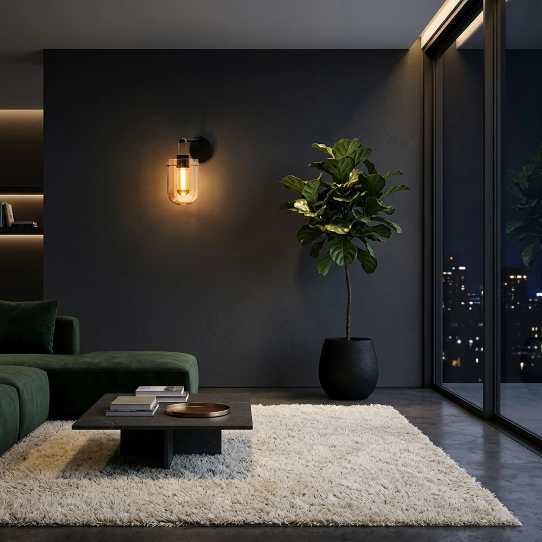 The Selene Fluted Sconce